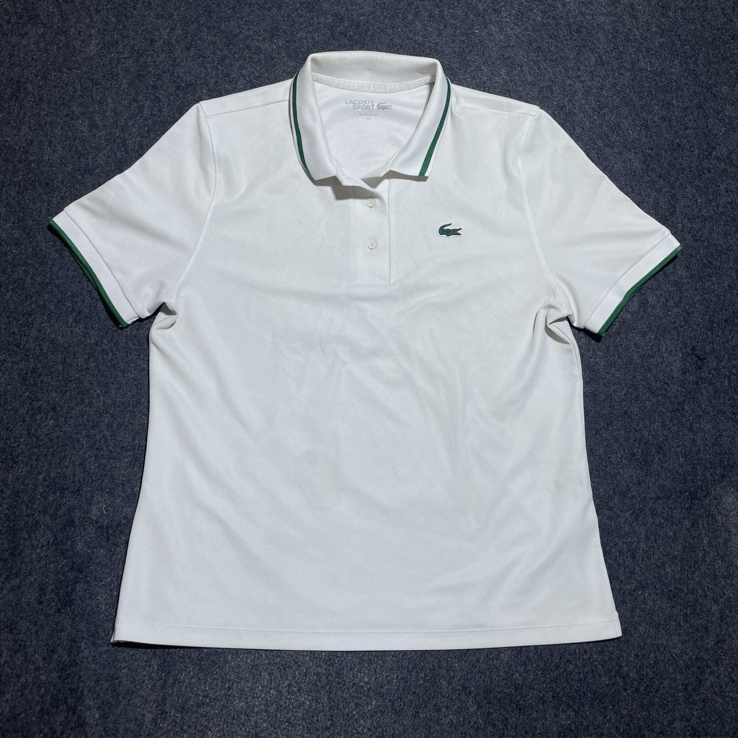 Lacoste Ultra Dry Tshirt White L