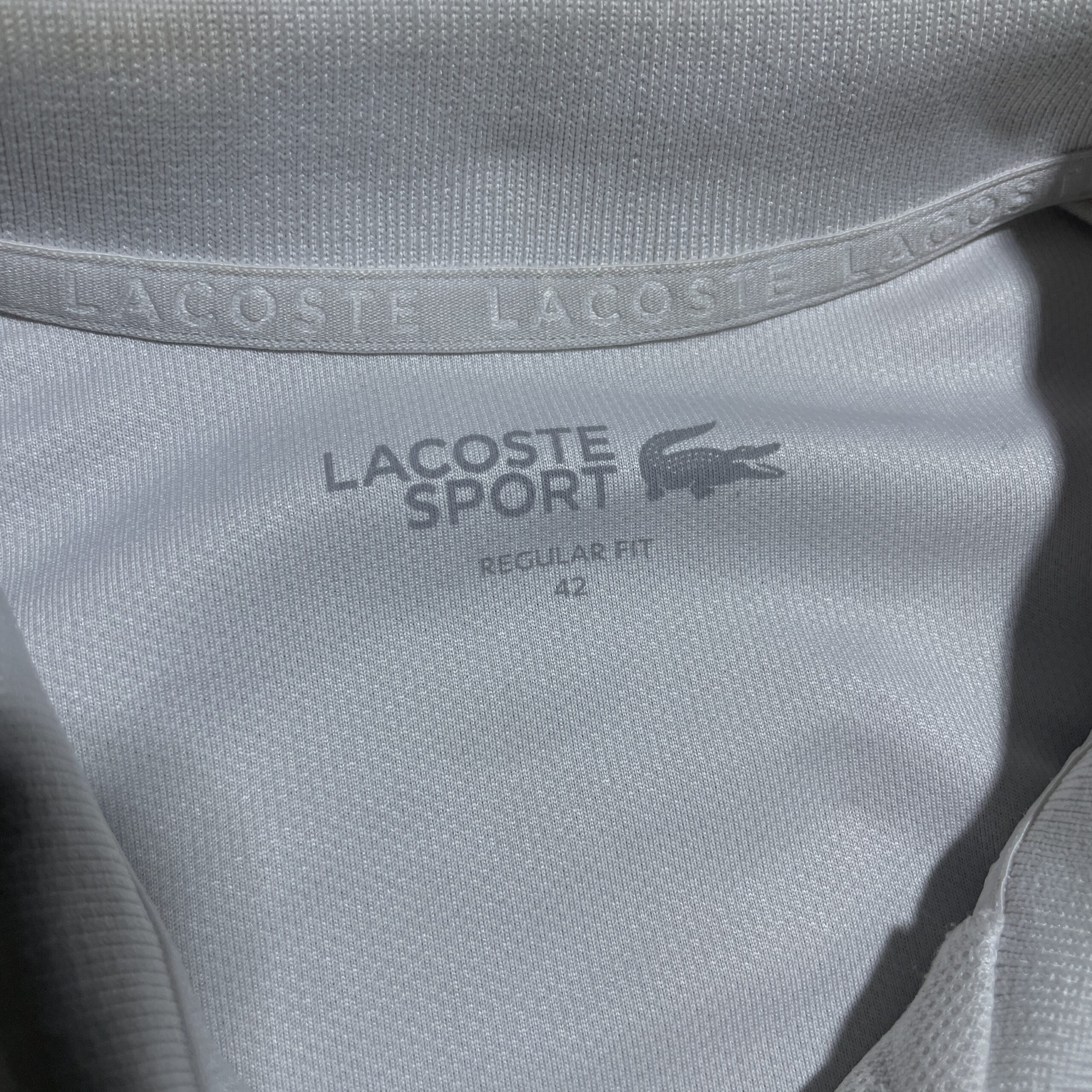 Lacoste Ultra Dry Tshirt White L