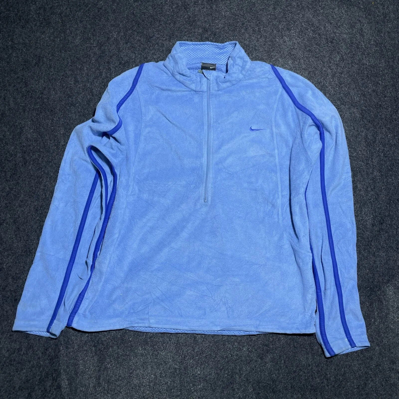 Nike Therma Fit Fleece Sweater Blue Large