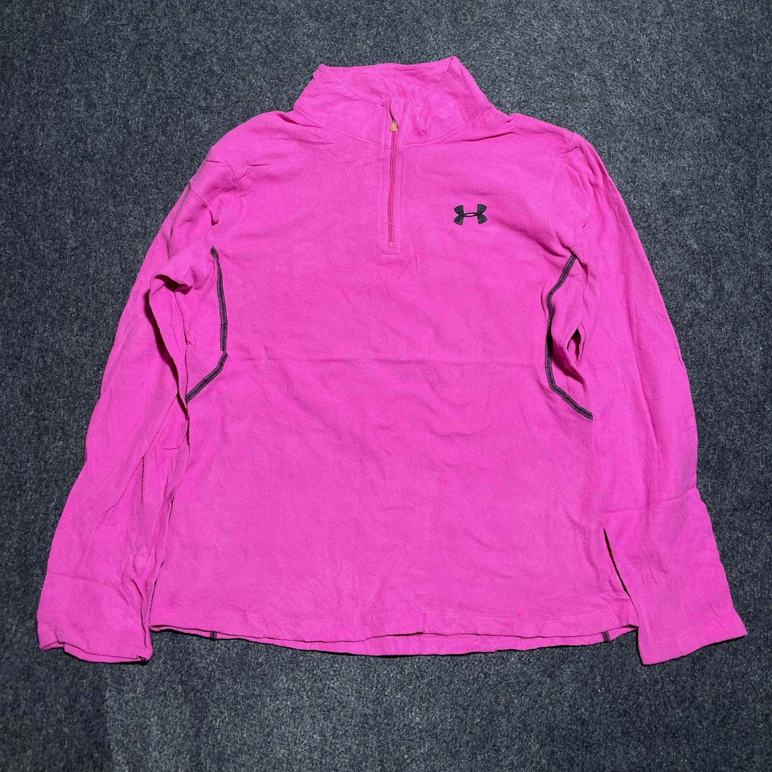 Under Armour Women’s Fleece Sweater Pink Small Excellent Condition