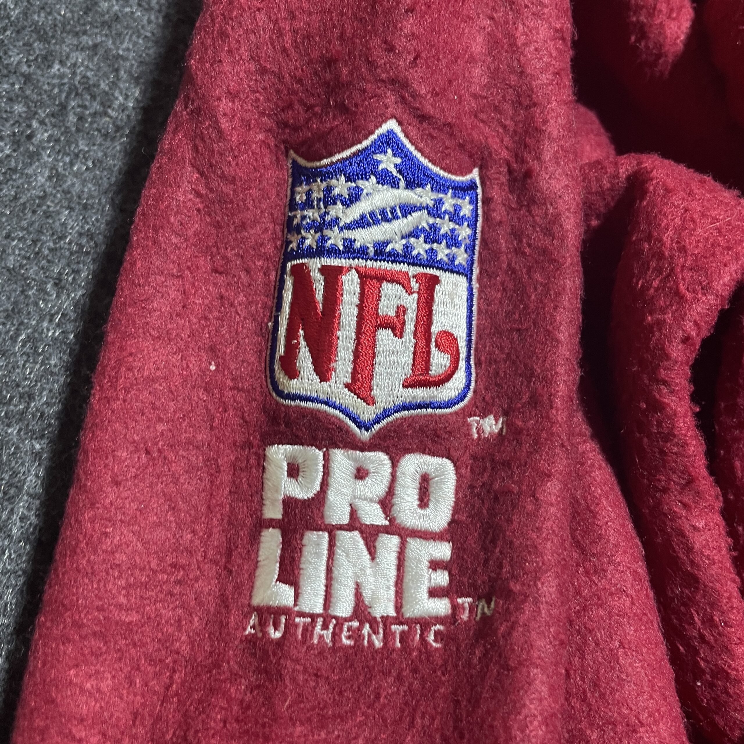 Nfl Pro Line Logo Athletic Authentic Sweater Burgundy Xxl