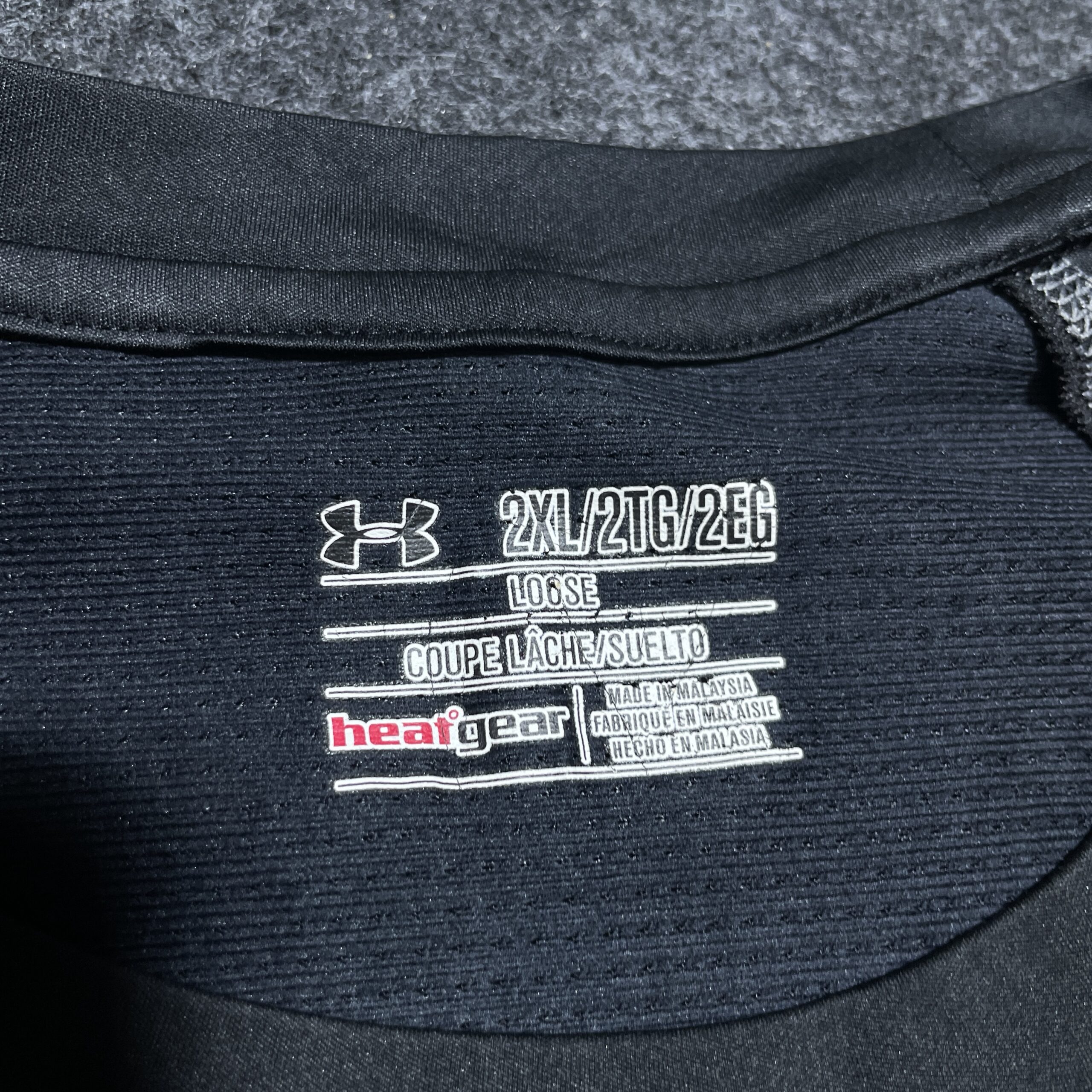 Under Armour Heatgear Body Fitted Compression Tshirt Black Large