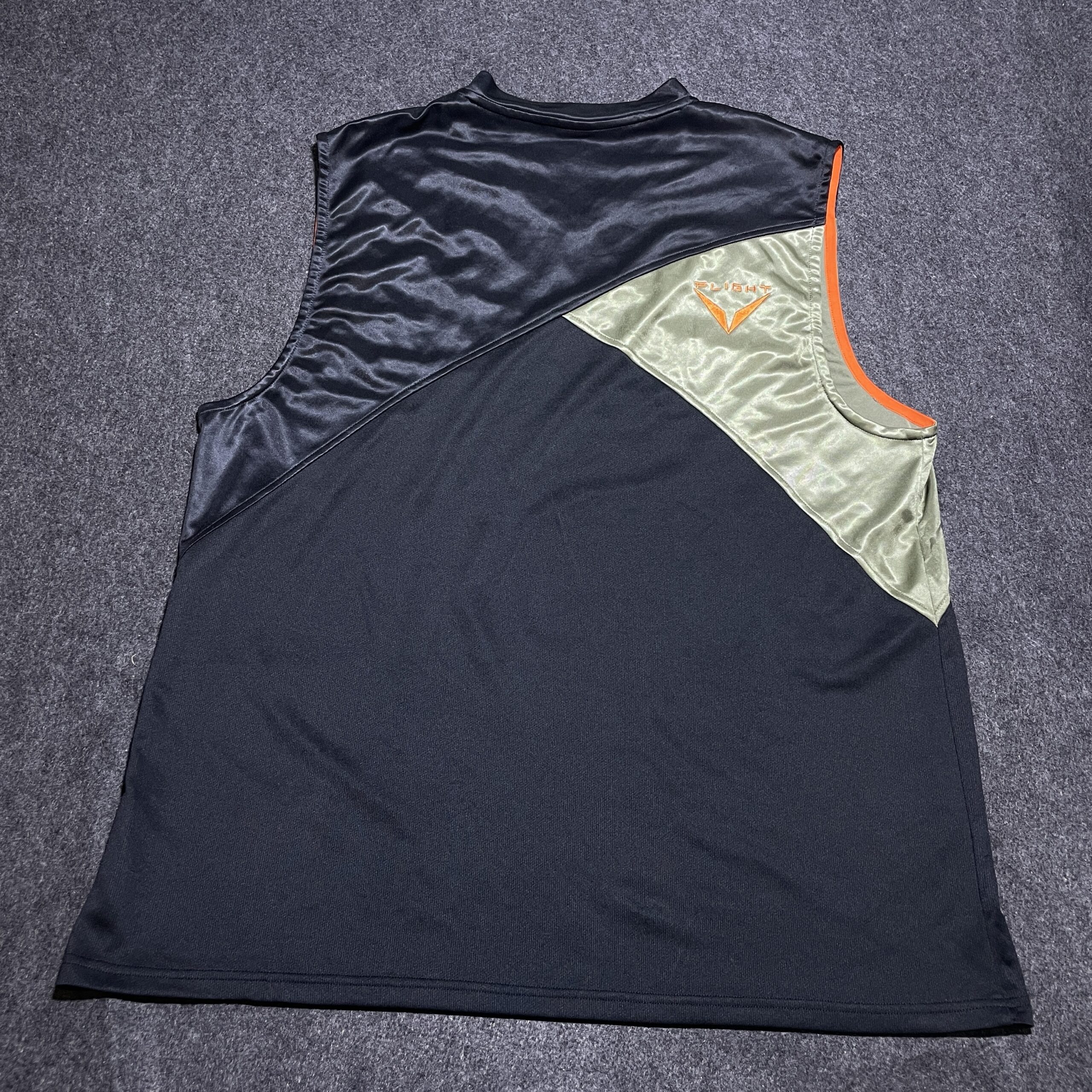Nike Dri-Fit Sleeveless Training Tank Top – Black / Olive (Xl)