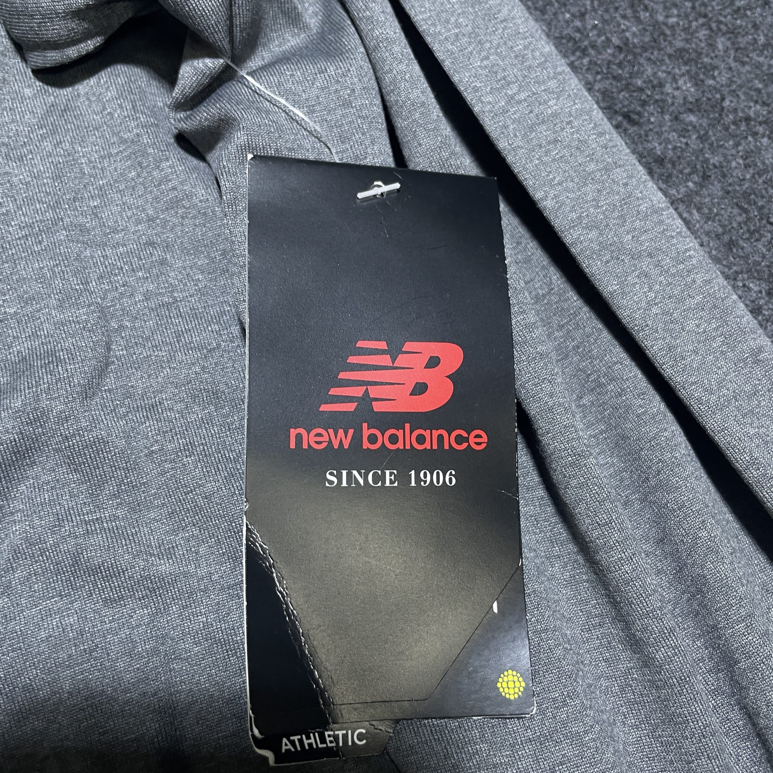 New Balance Nb Dry Active Wear Atheletic Tshirt Grey 2Xl