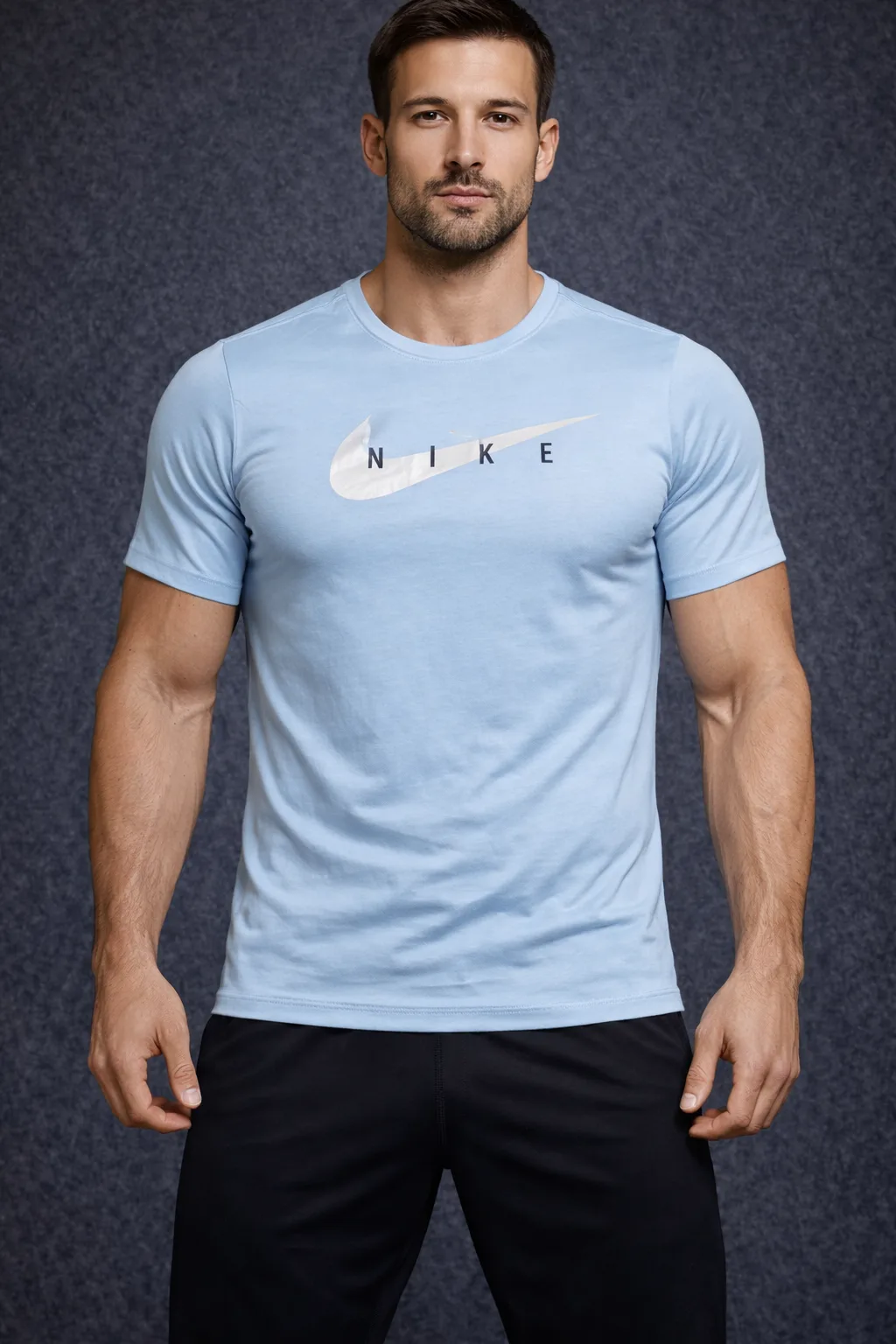 Nike Dri Fit Men’s Tshirt Sky Blue Excellent Condition