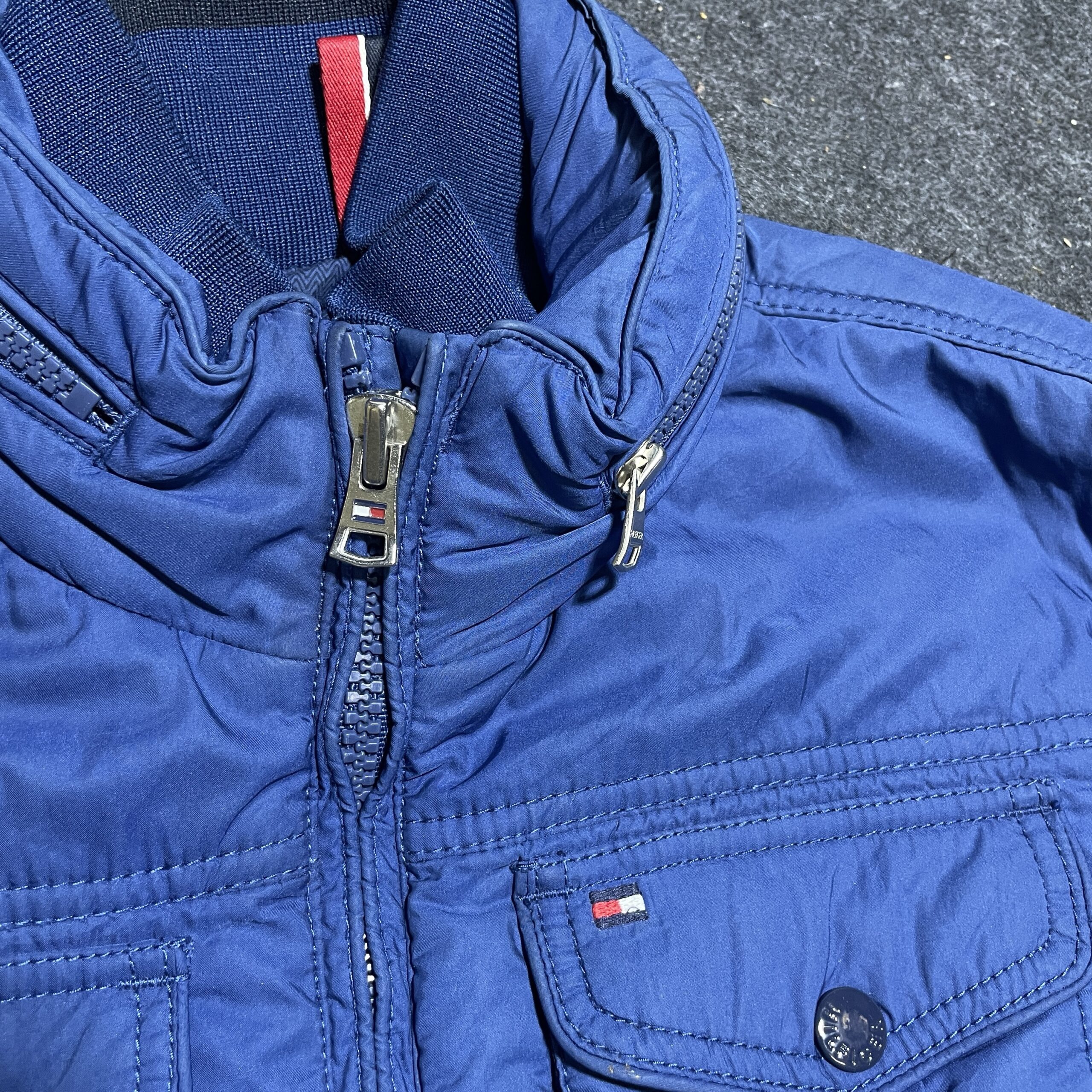 Tommy Hilfiger Blue Bomber Jacket S
