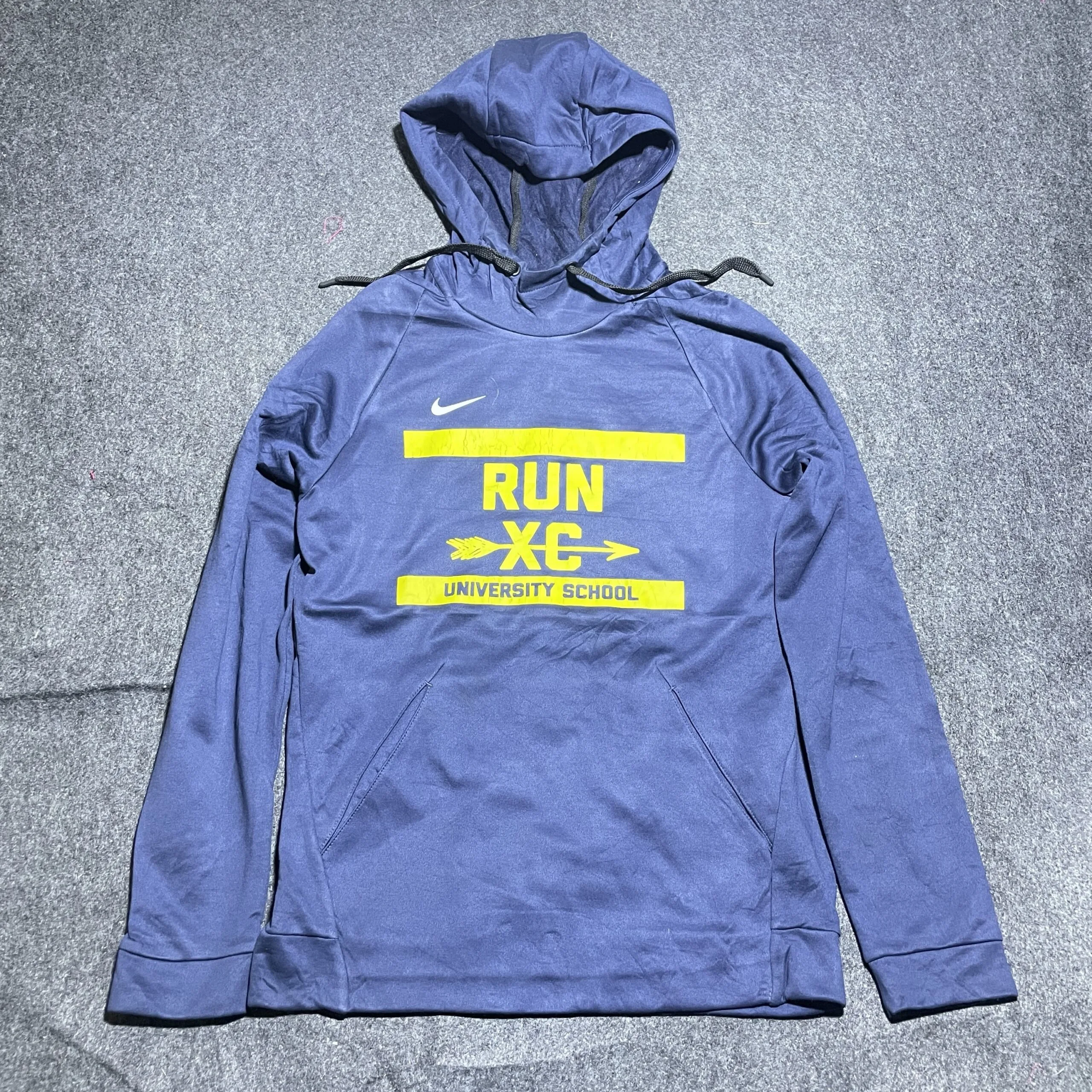 NIKE Run XC Performance Hoodie — Navy — M — Excellent Condition