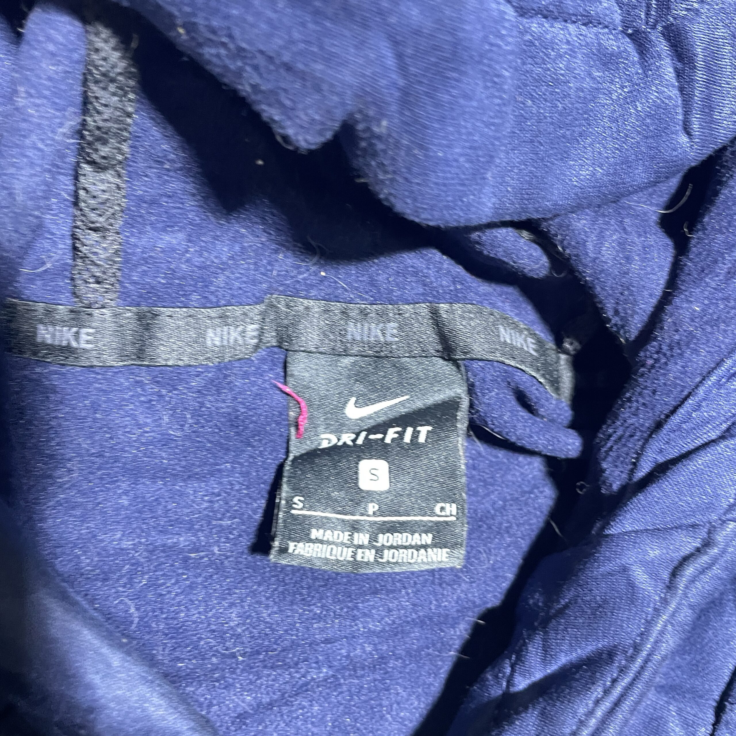 NIKE Run XC Performance Hoodie — Navy — M — Excellent Condition