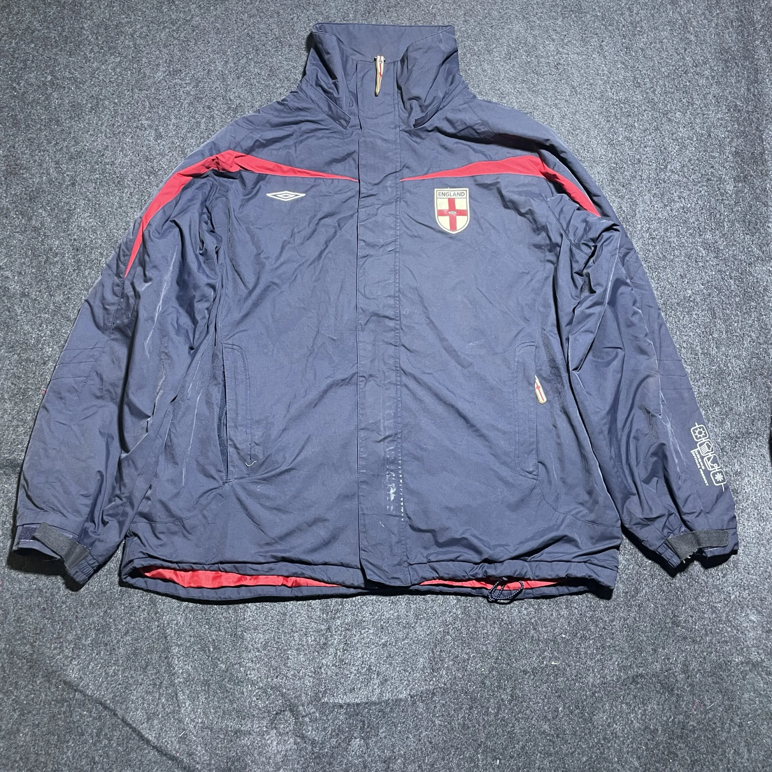 Umbro Original Winter Jacket Navy Blue Unisex 2XL