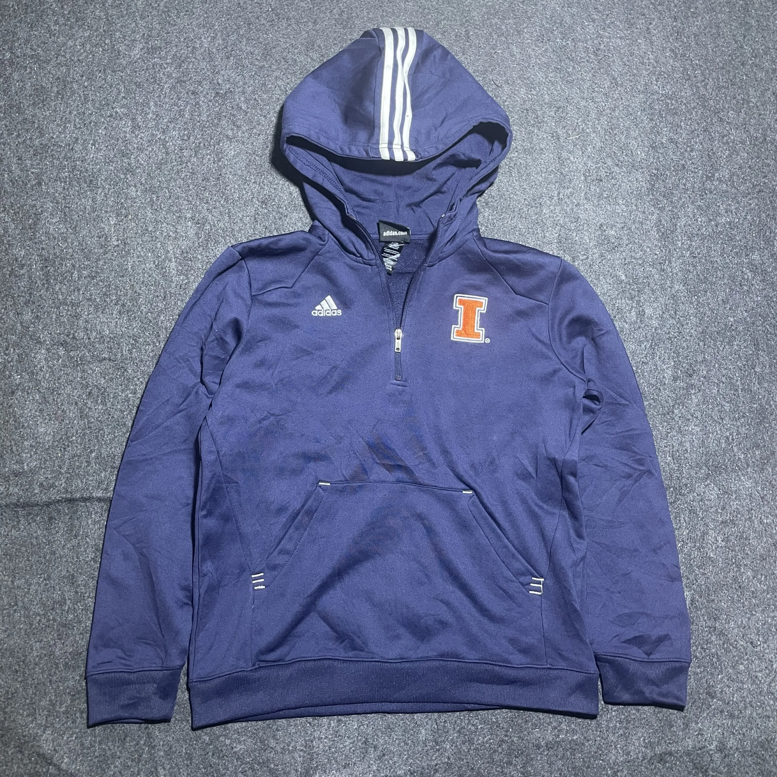 Adidas Original Hoodie Navy Blue Unisex M