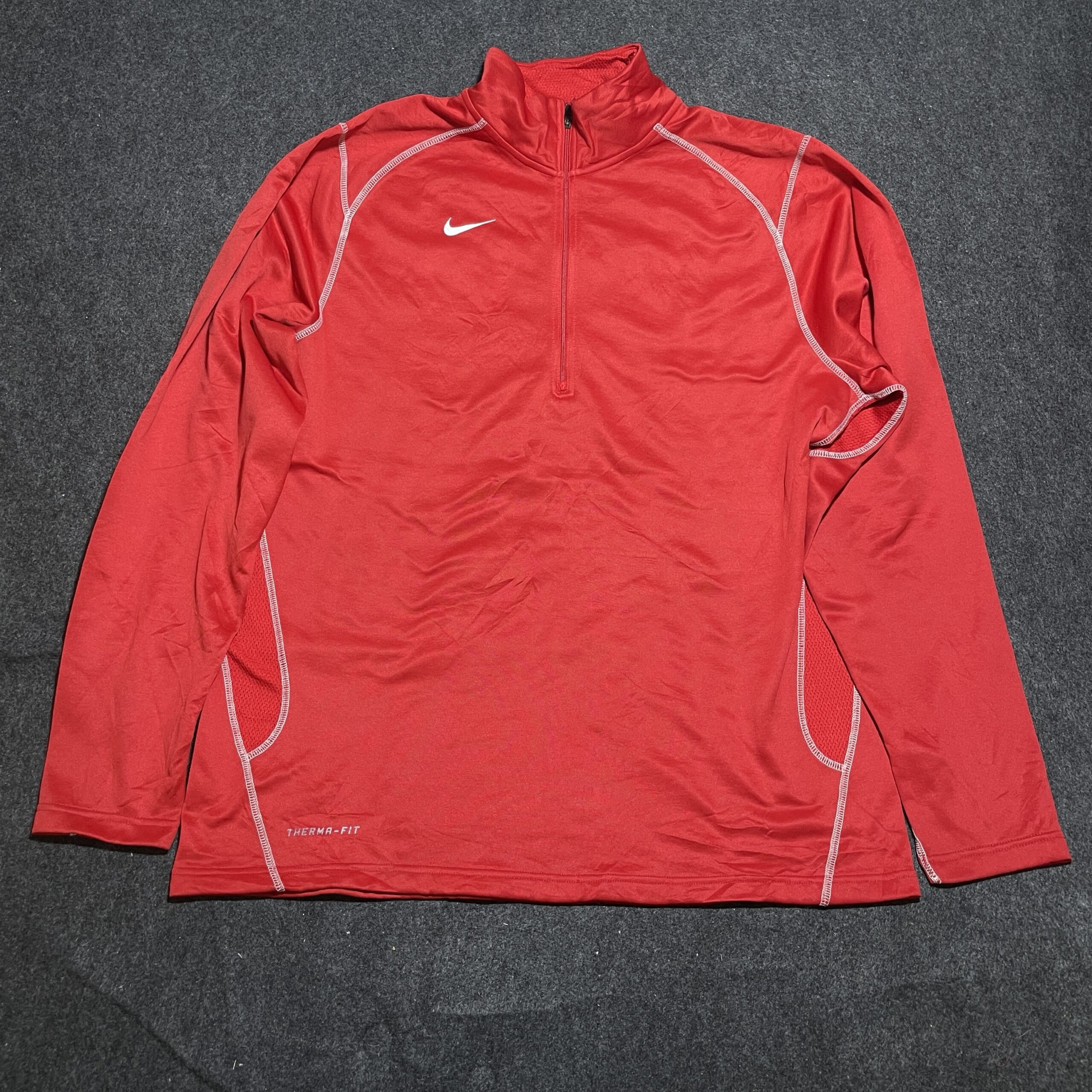 Nike Therma Fit Original Track Tshirt Red 2XL