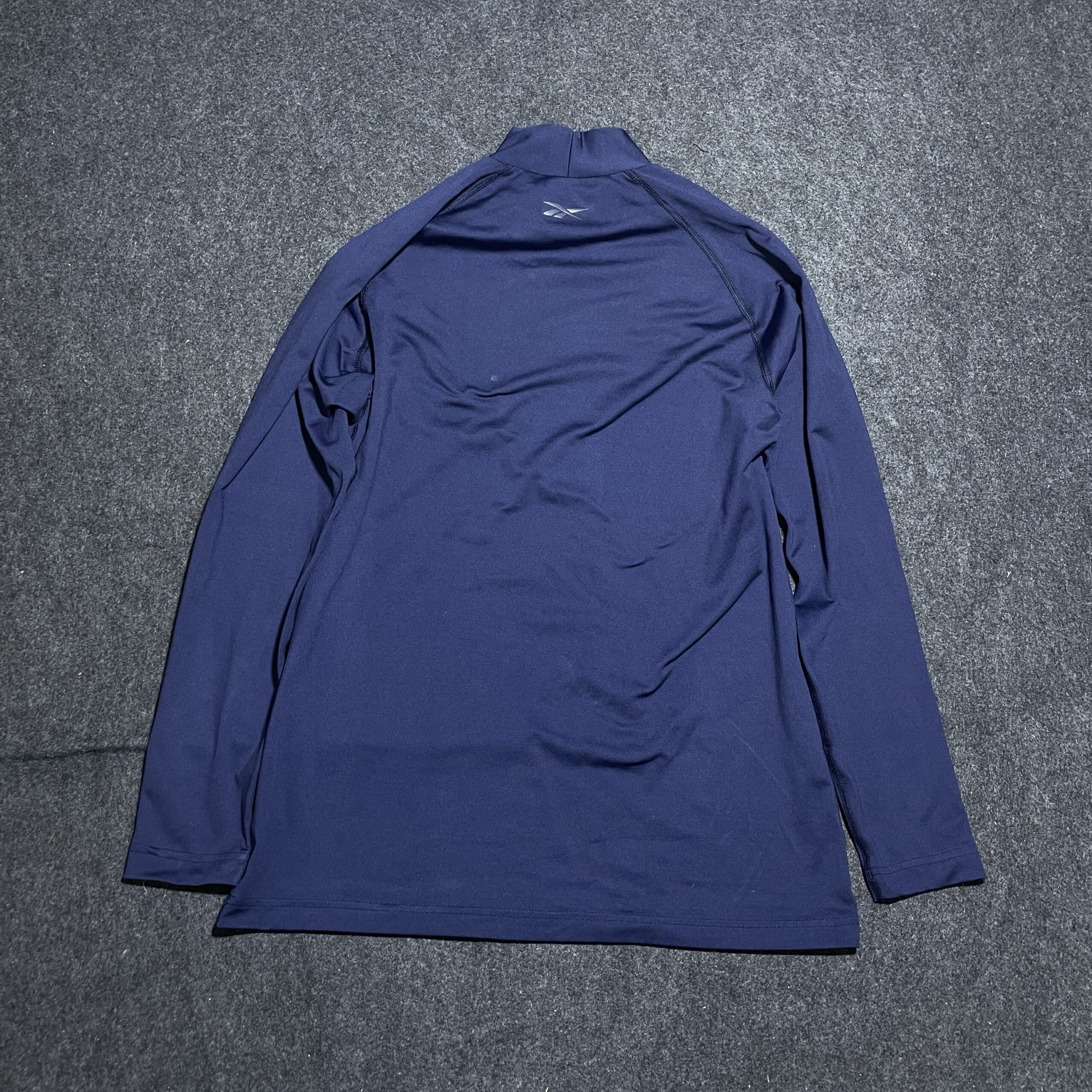 Reebok Play Dry Original high Neck Compression Navy Blue M | Next To New