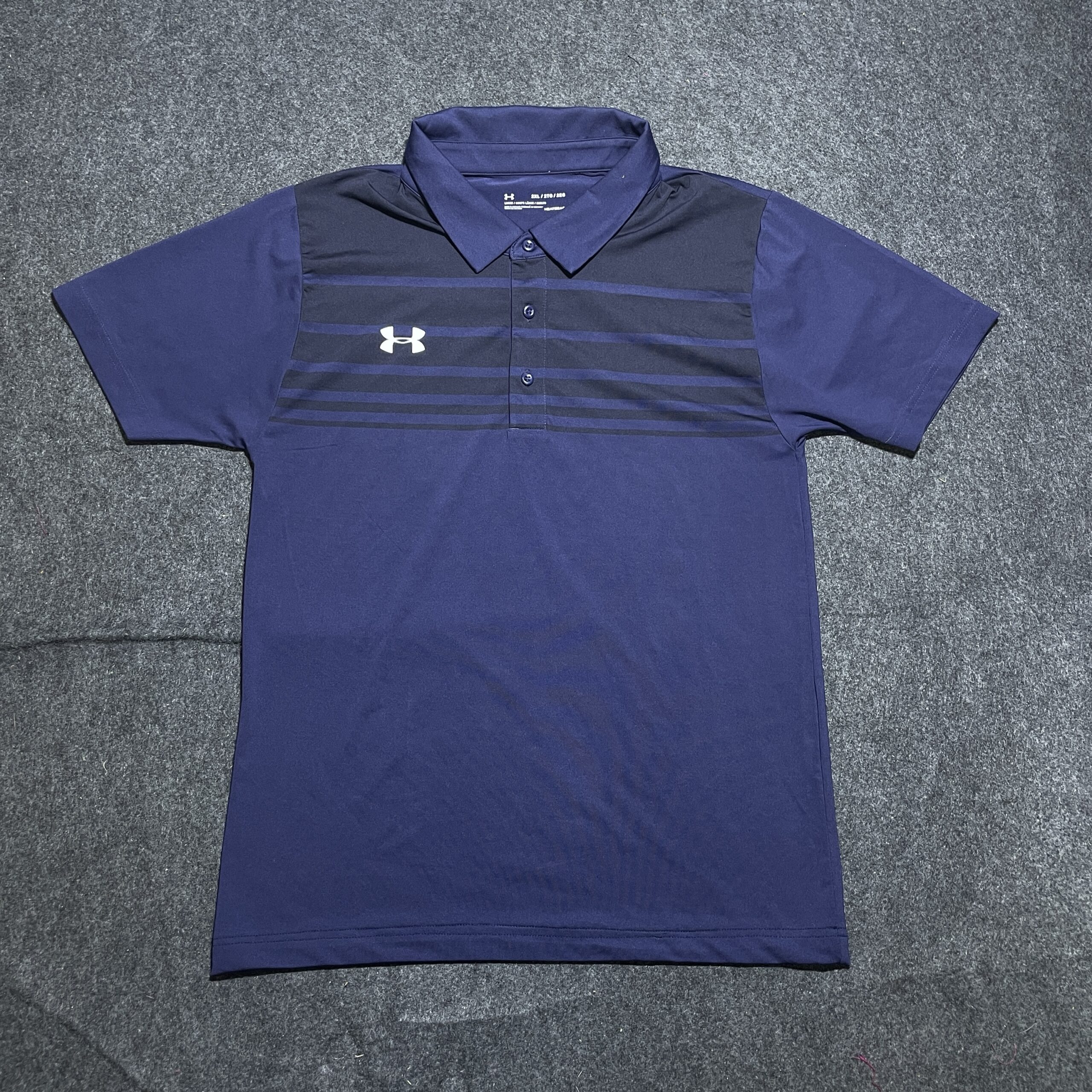 Under Armour Polo Tshirt Navy Blue M