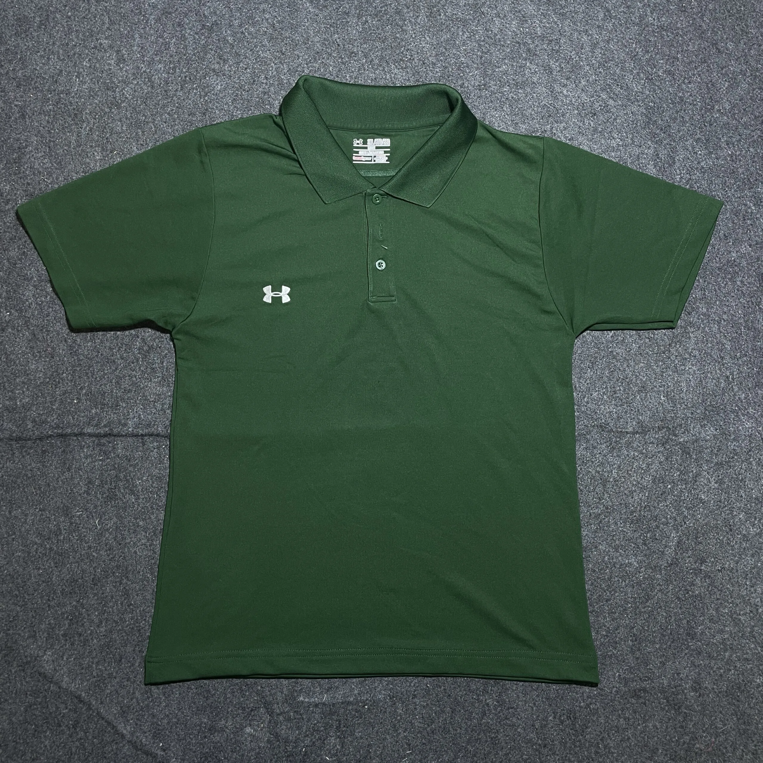 Under Armour Original Heatgear Polo Tshirt Green M