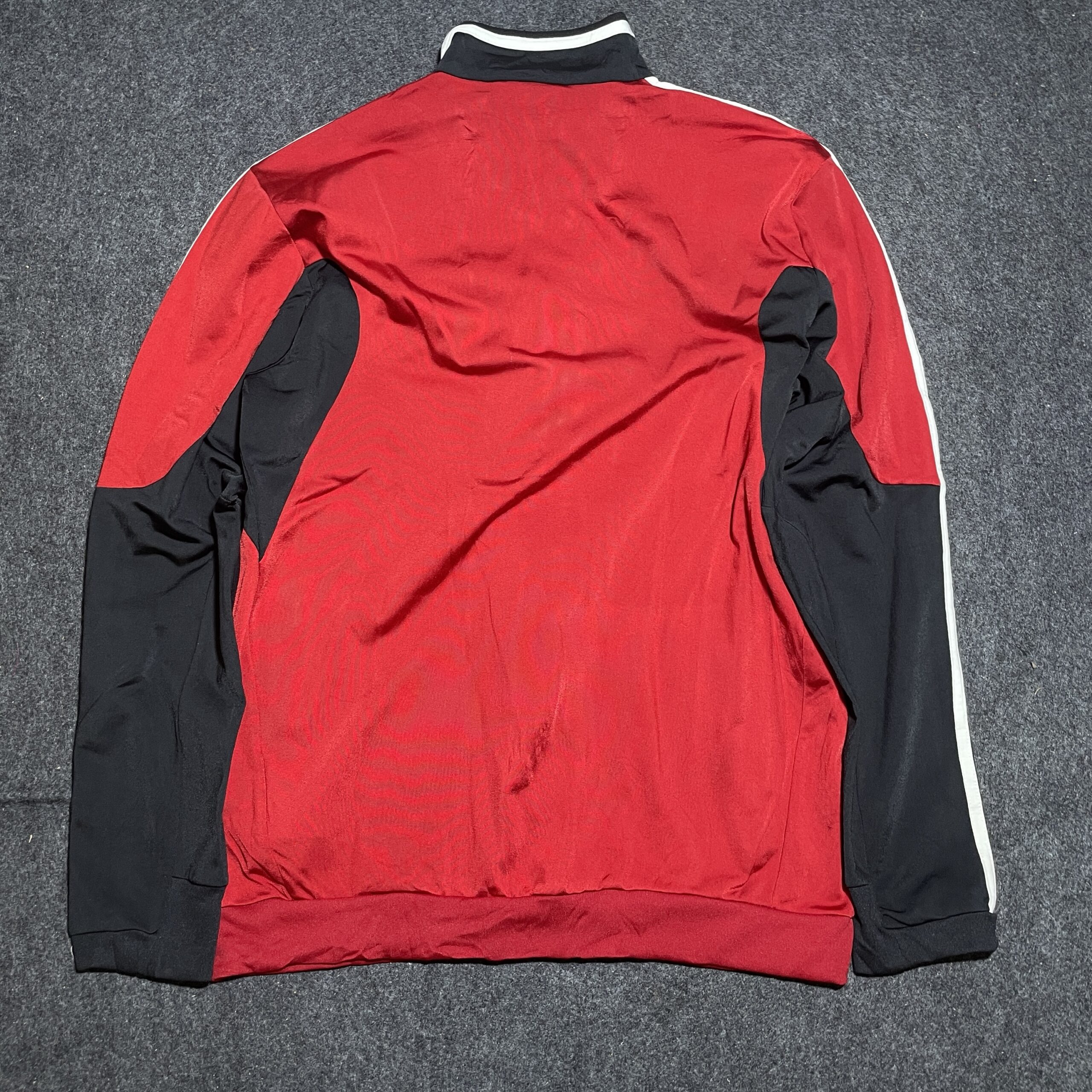 Adidas Original Track Jacket Red Black Xl