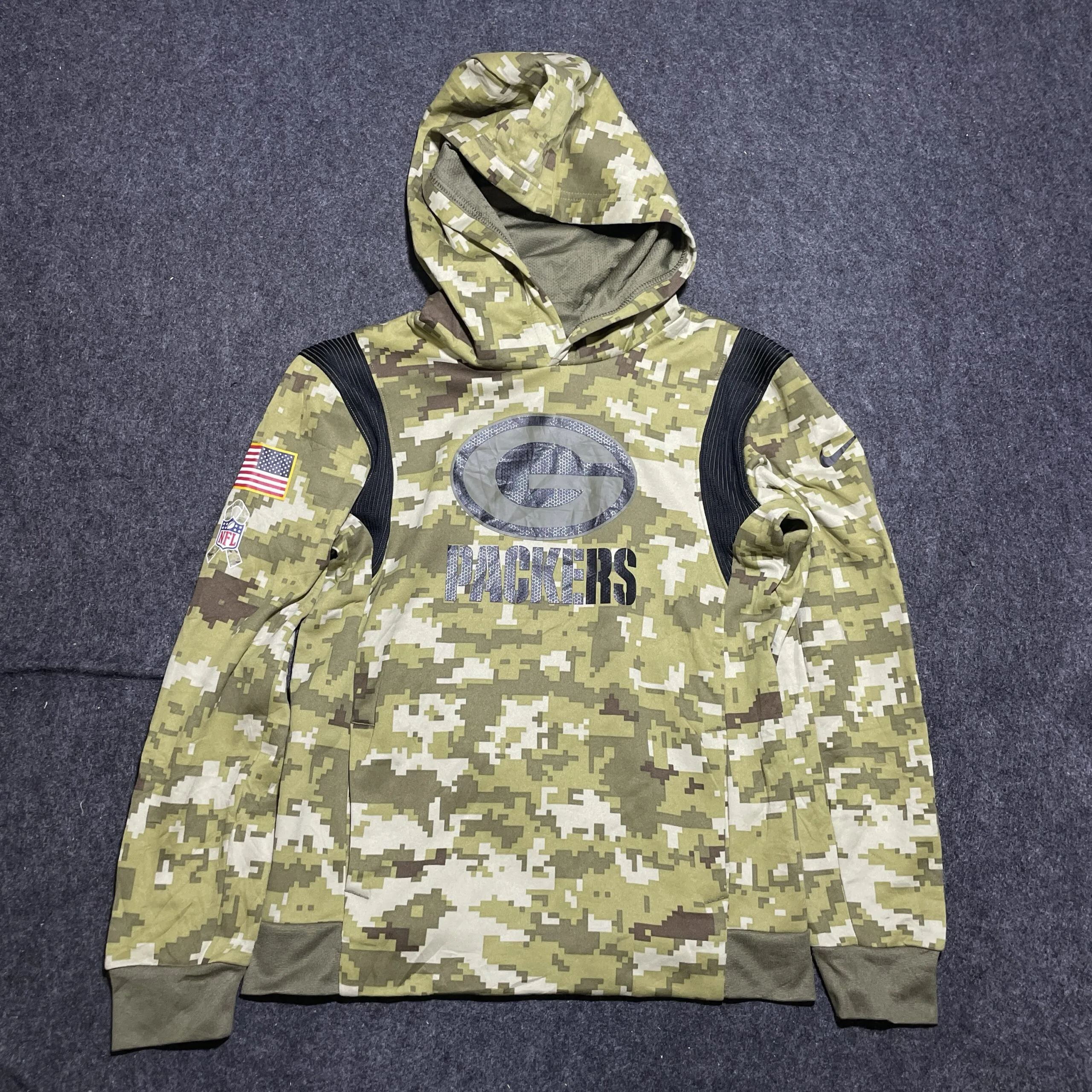 Nike NFL Military Style Hoodie Unisex S