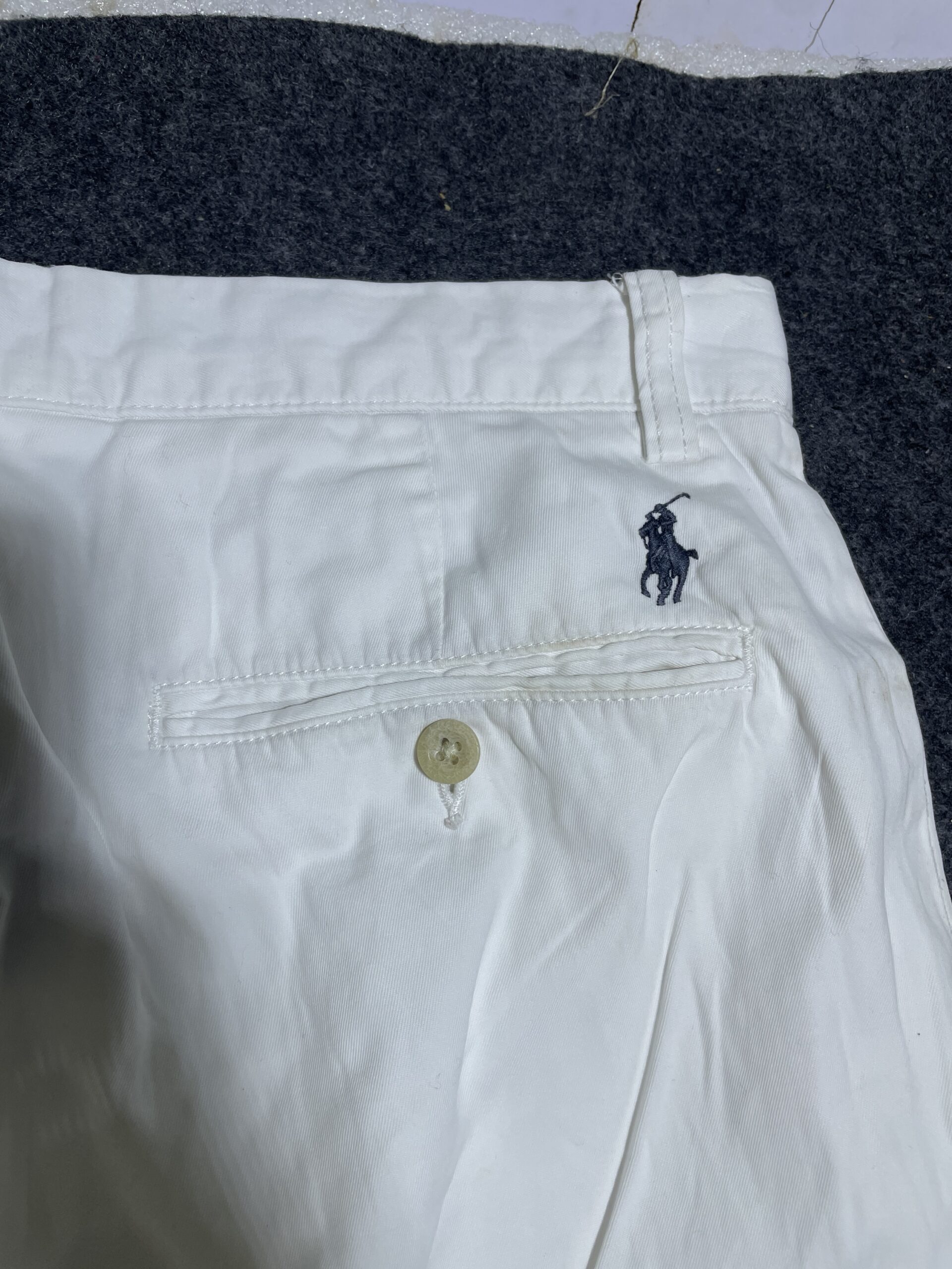 Ralph Raulen Polo Original Formal Pant 100% Cotton White M