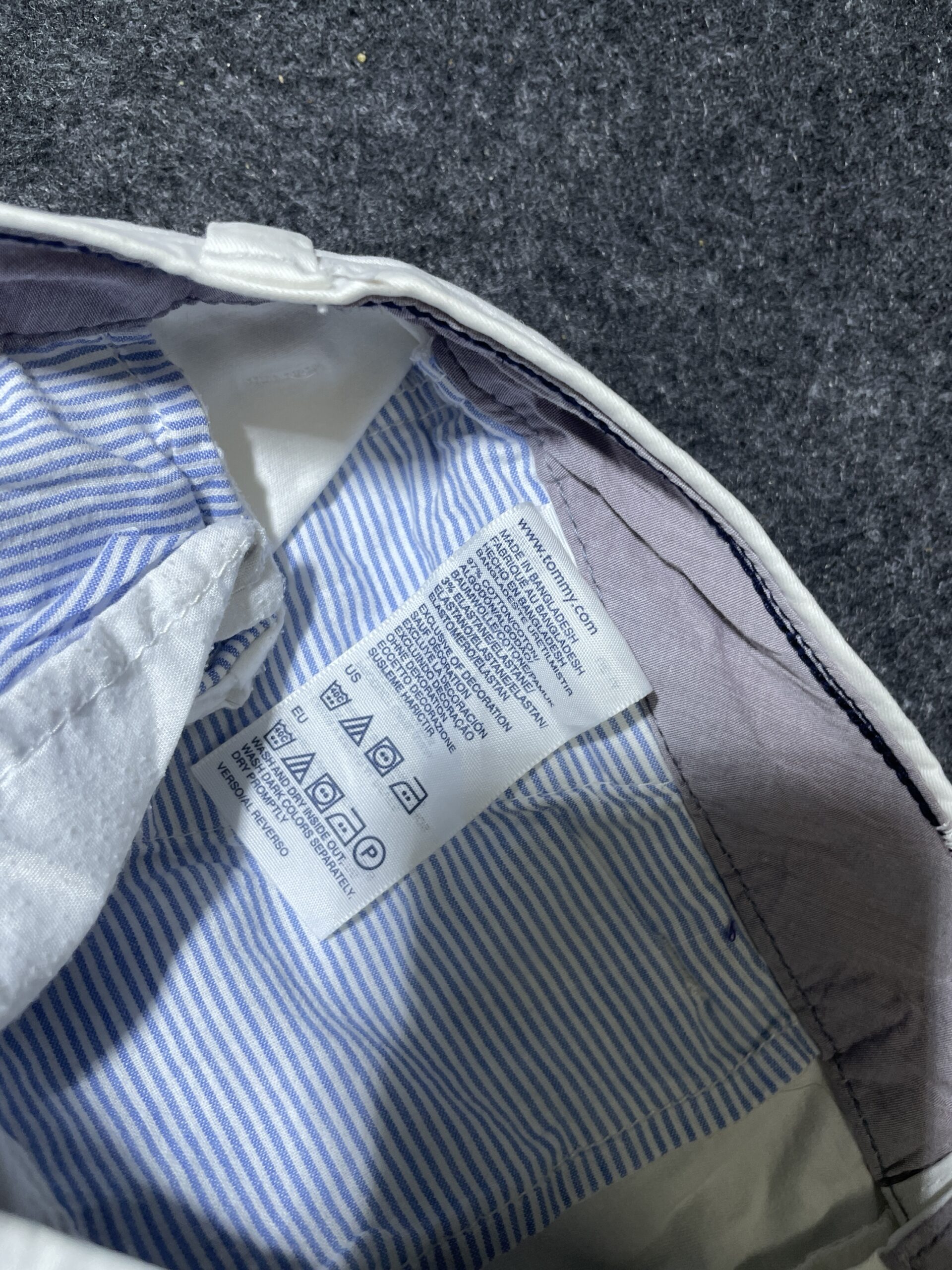 Tommy Hilfiger Original Formal Pant White S
