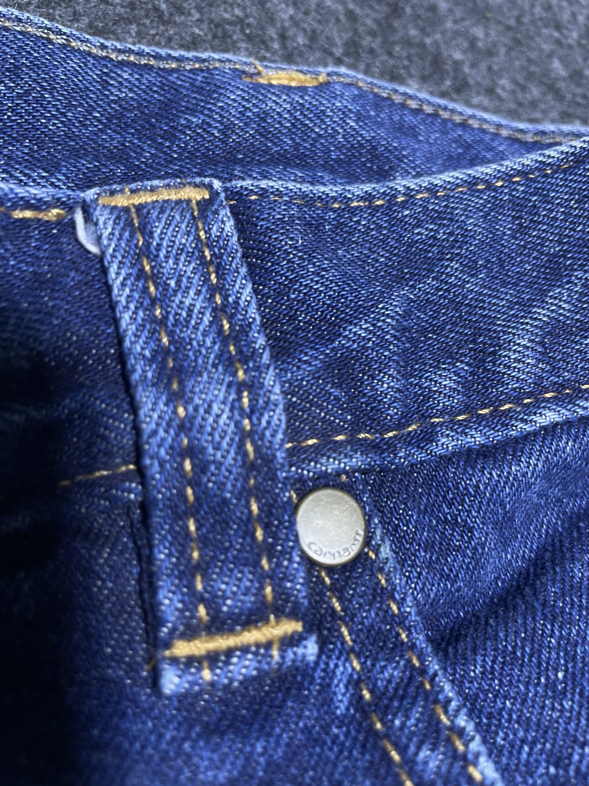 Carhartt Relaxed Fit Blue Denim Jeans  Original Workwear 100% Cotton XL