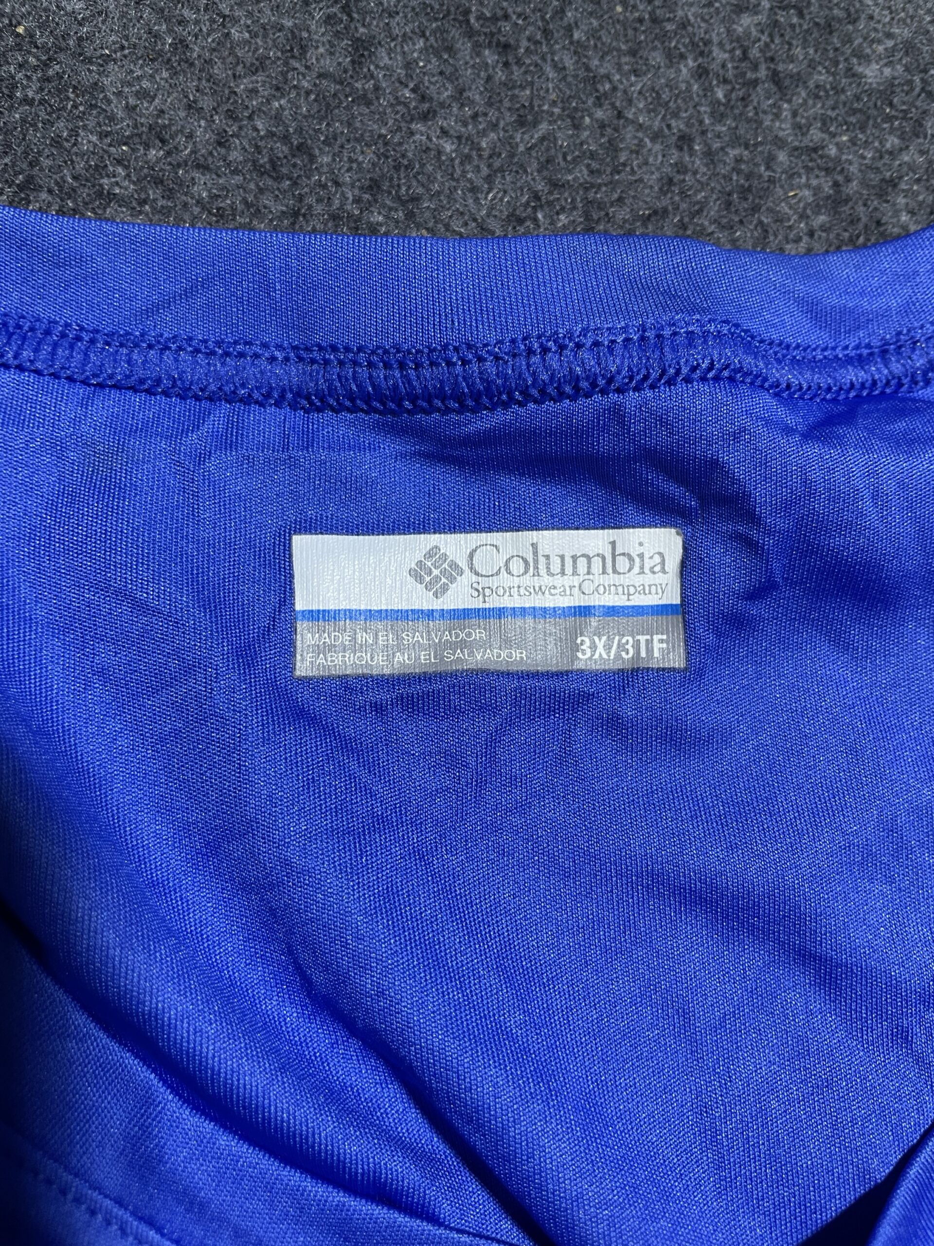Columbia PFG Omni Shade Tshirt Blue XL