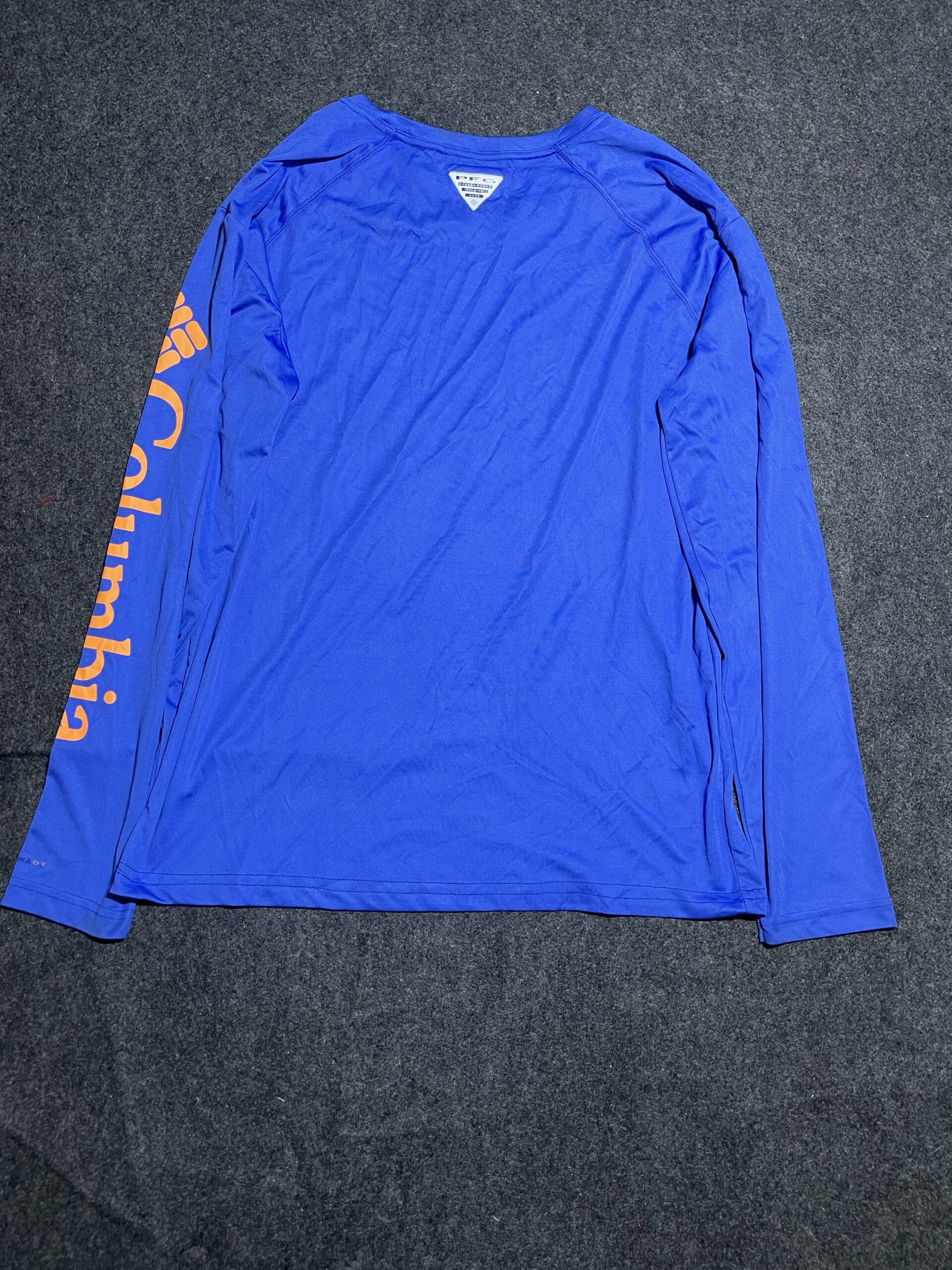Columbia PFG Omni Shade Tshirt Blue XL
