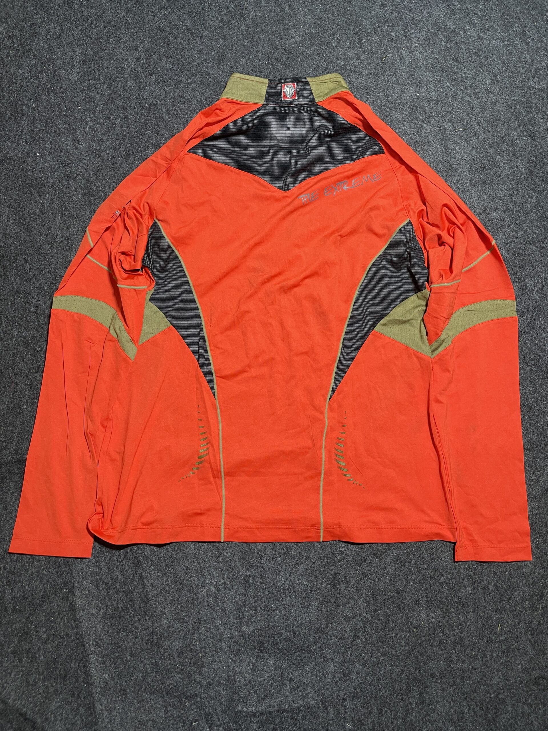 Black Yak Extreme Peak Compression Tshirt Orange M