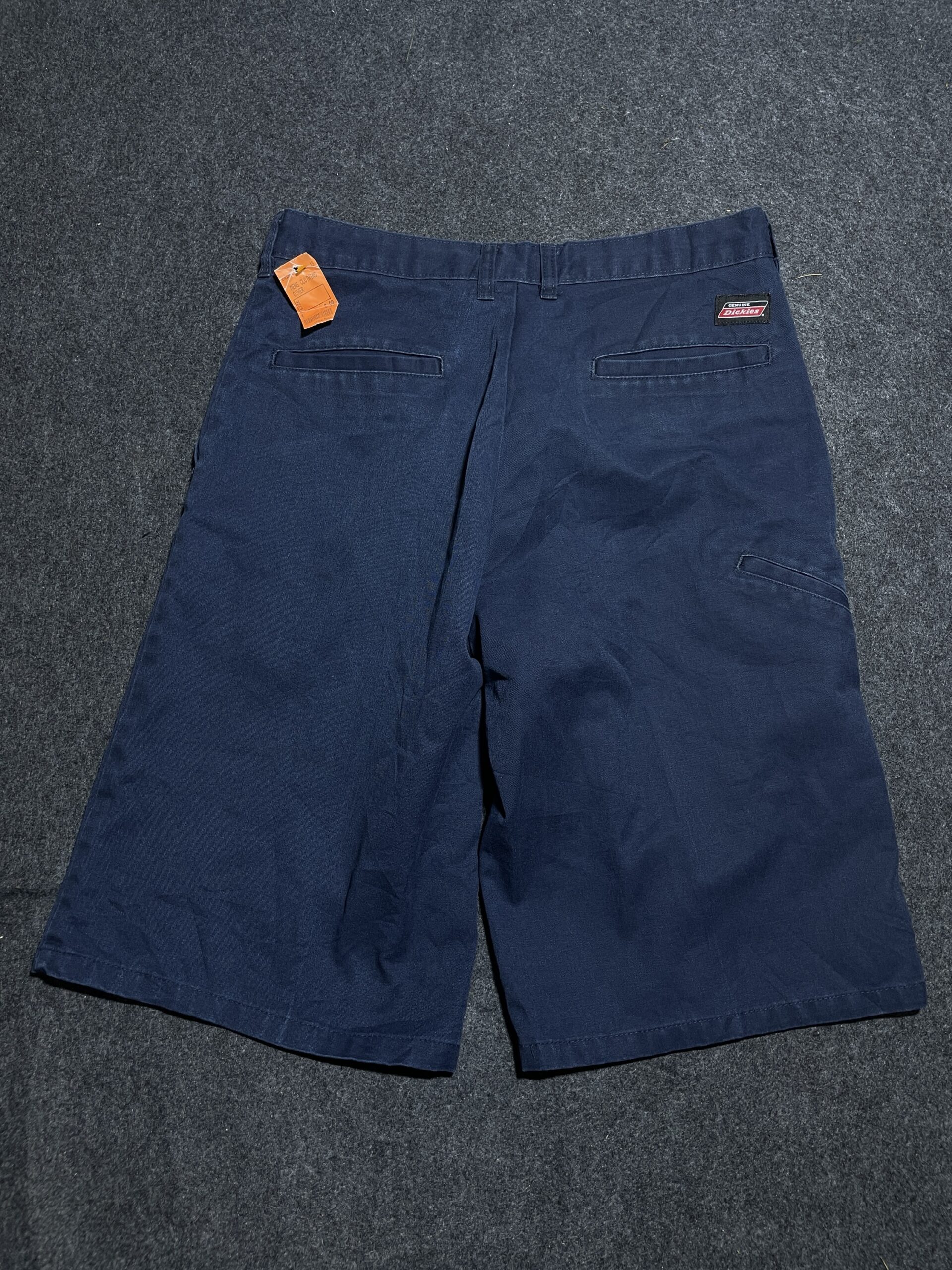 Dickies Original Navy Denim Shorts for Men M