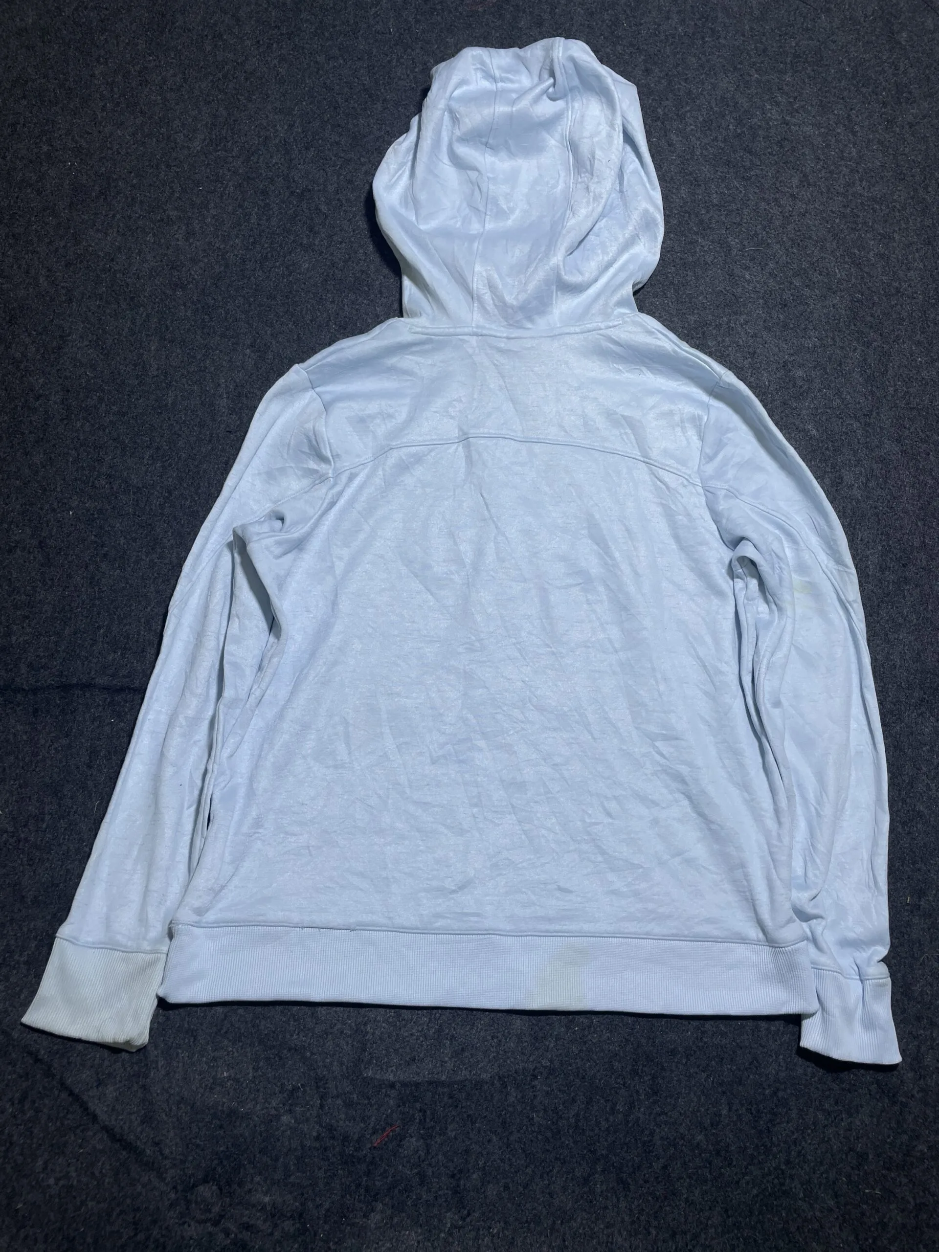 Under Armour Coldgear Hooded Tshirt Sky Blue XL