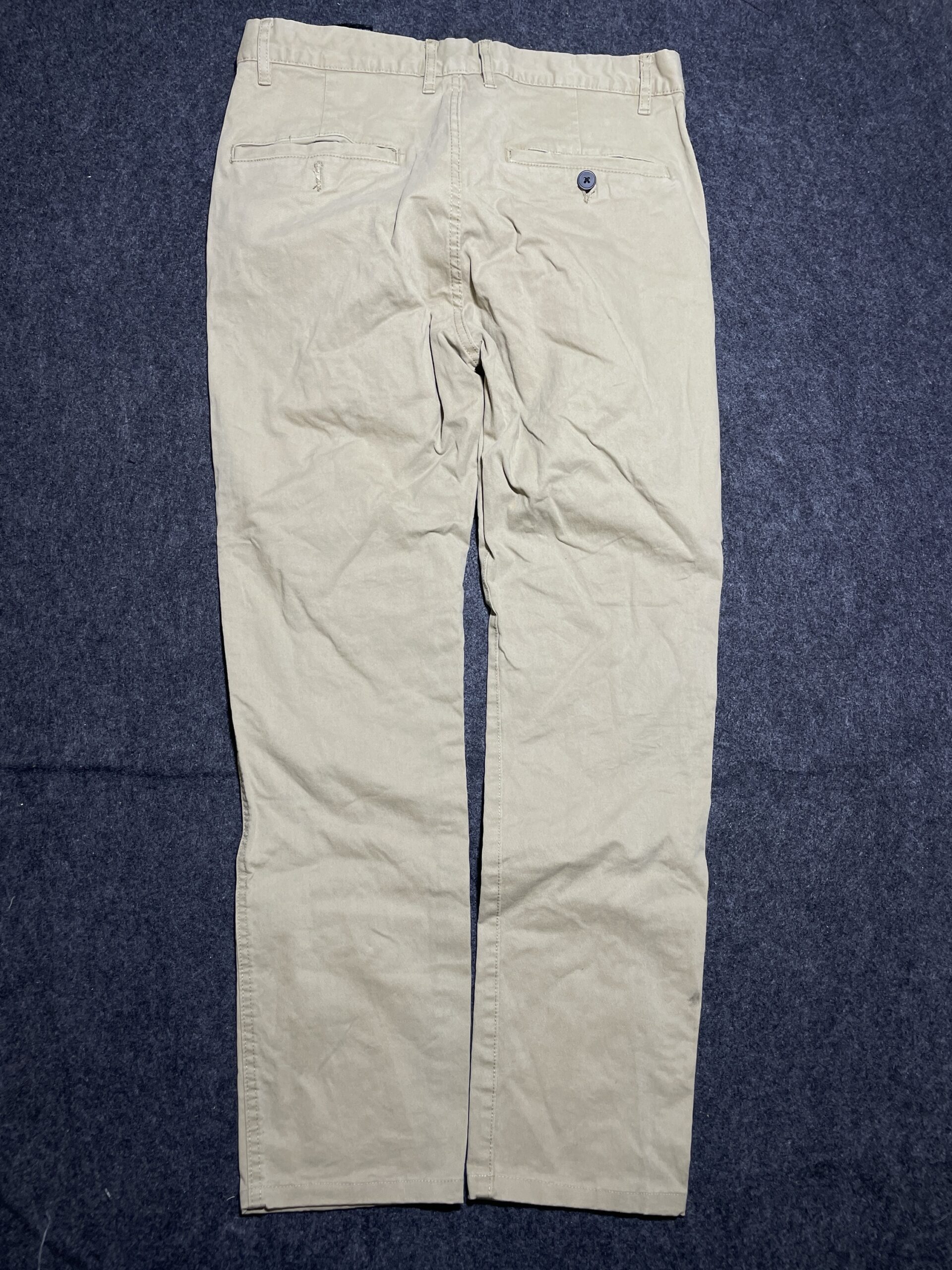 H&M Chinos Skinny Fit Stretch Khaki 32