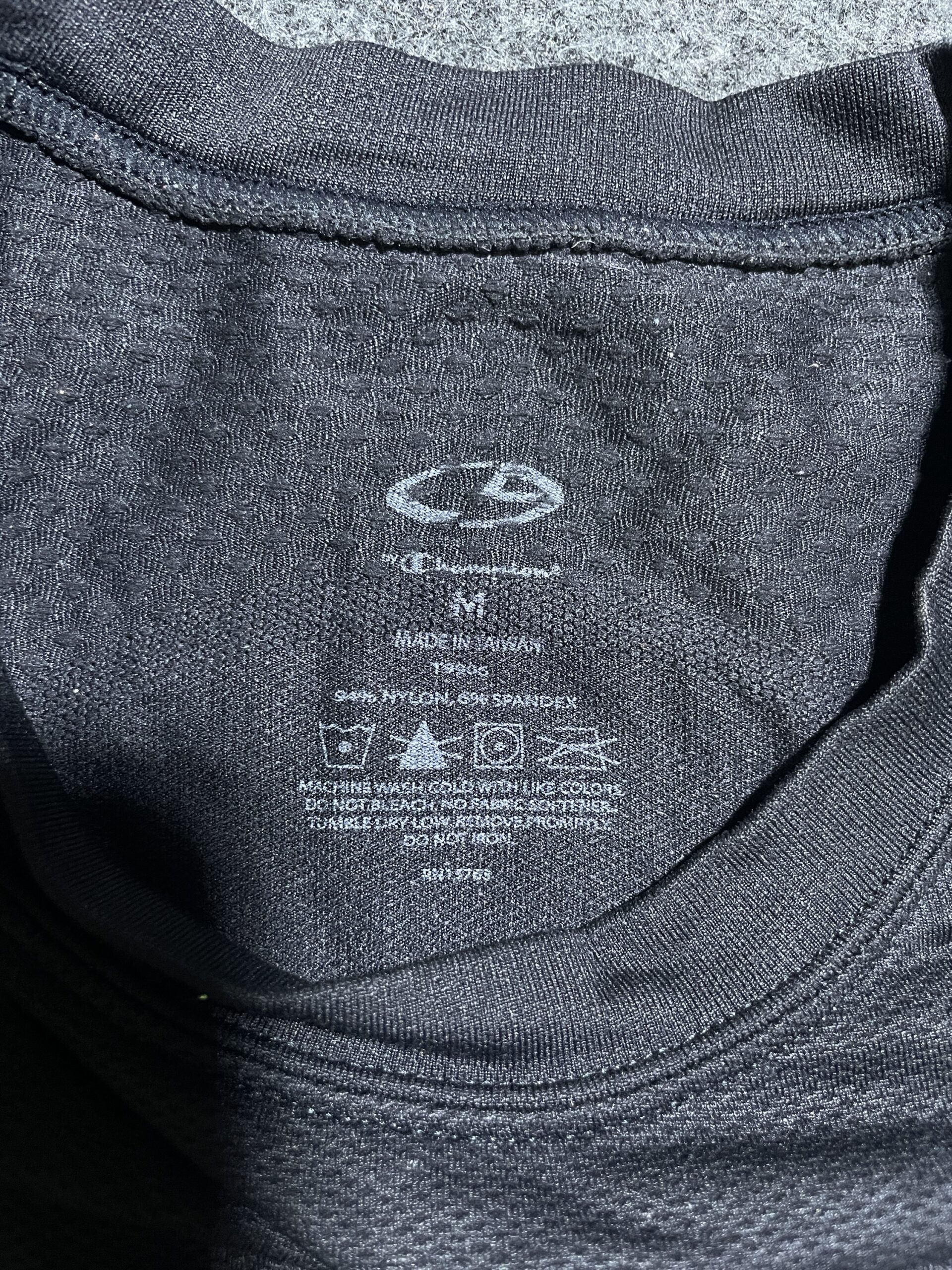 Champion Original Body Fitted Compression Black S