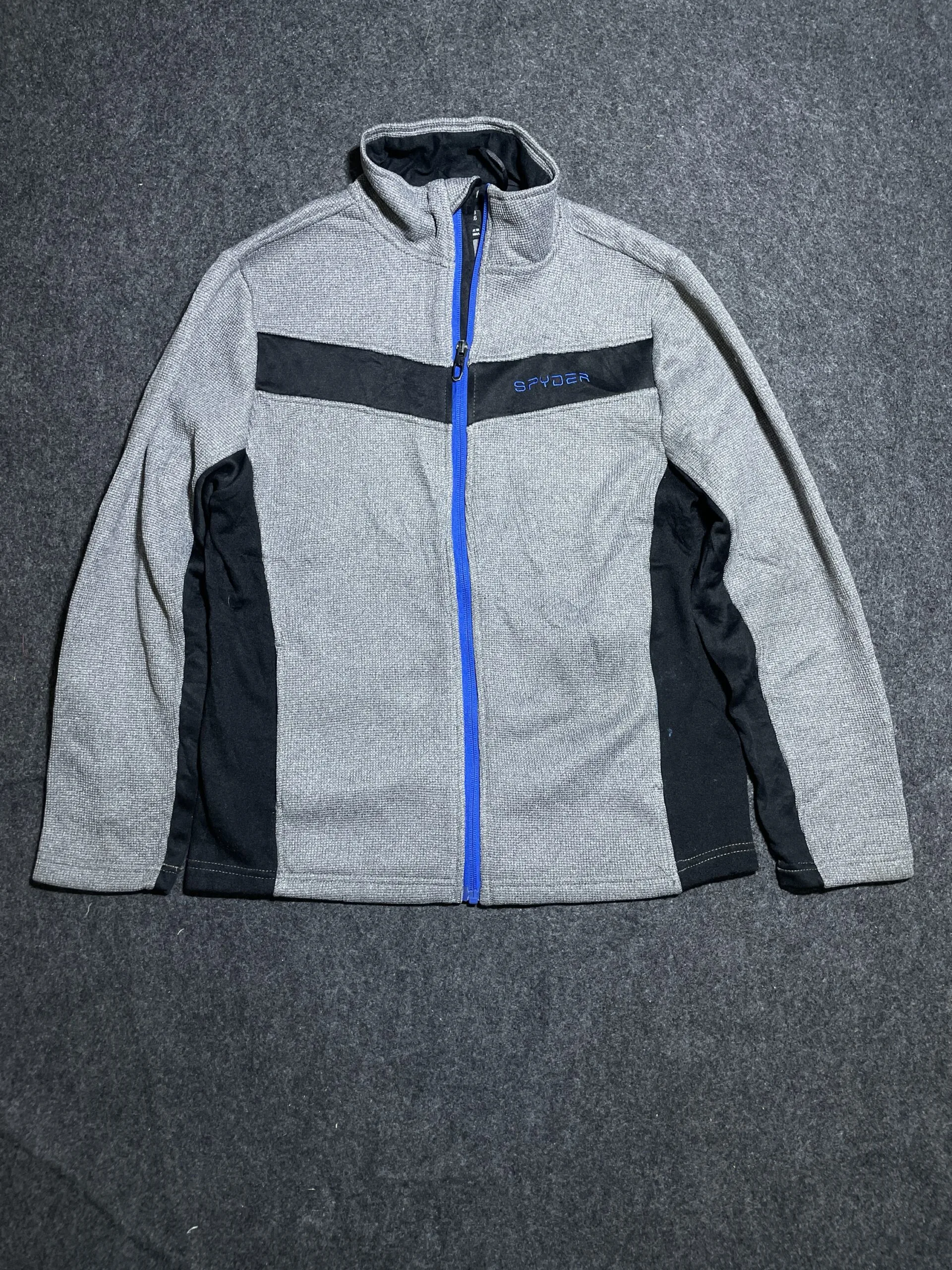 Spyder Original Winter Track Jacket Grey Black S