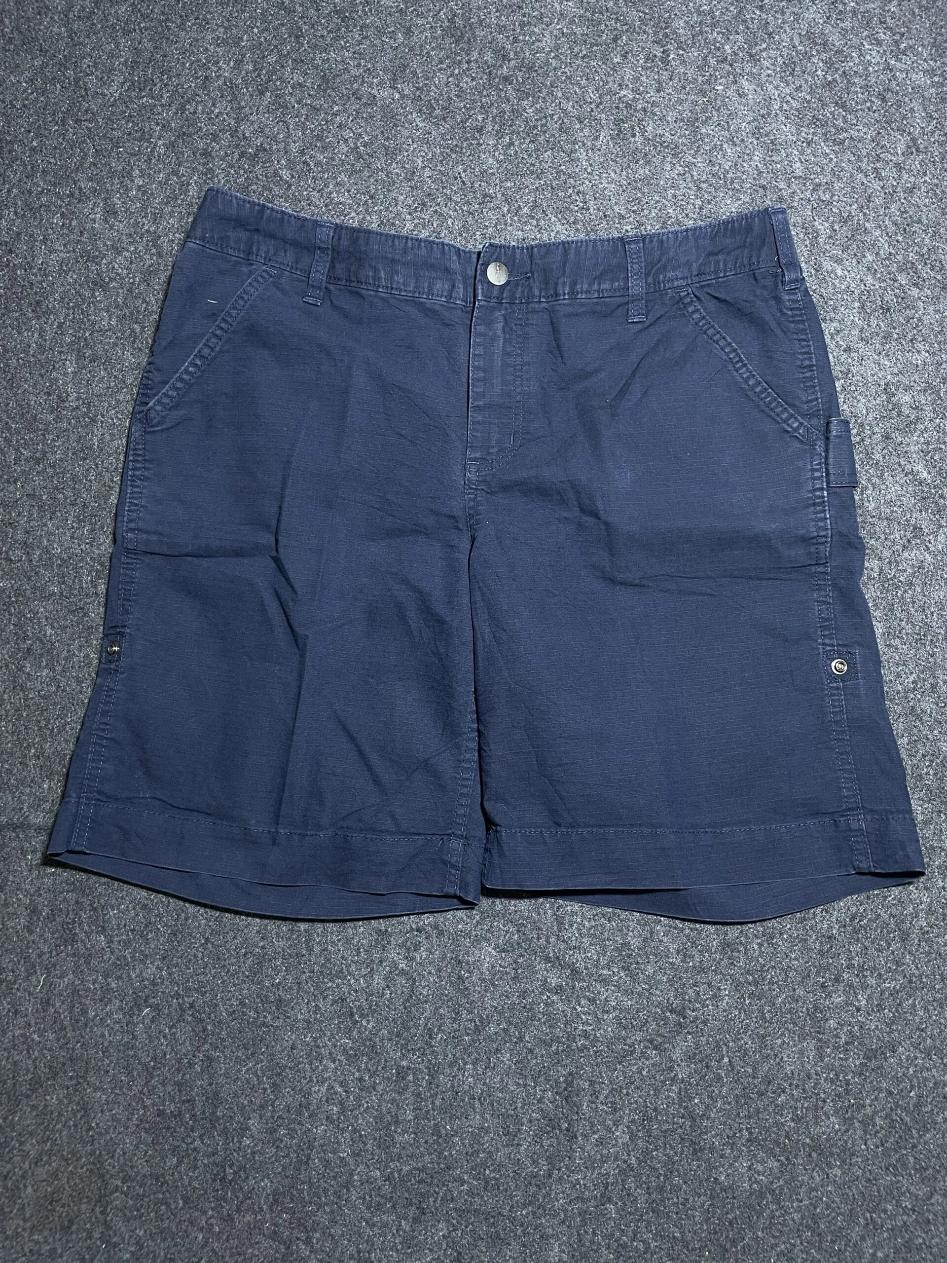 Carhartt Original Fit Denim Workwear Short Navy 36