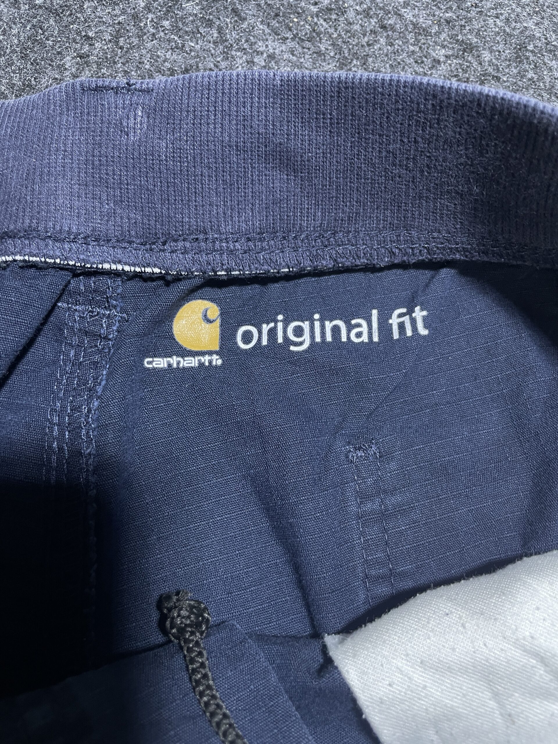 Carhartt Original Fit Denim Workwear Short Navy 36