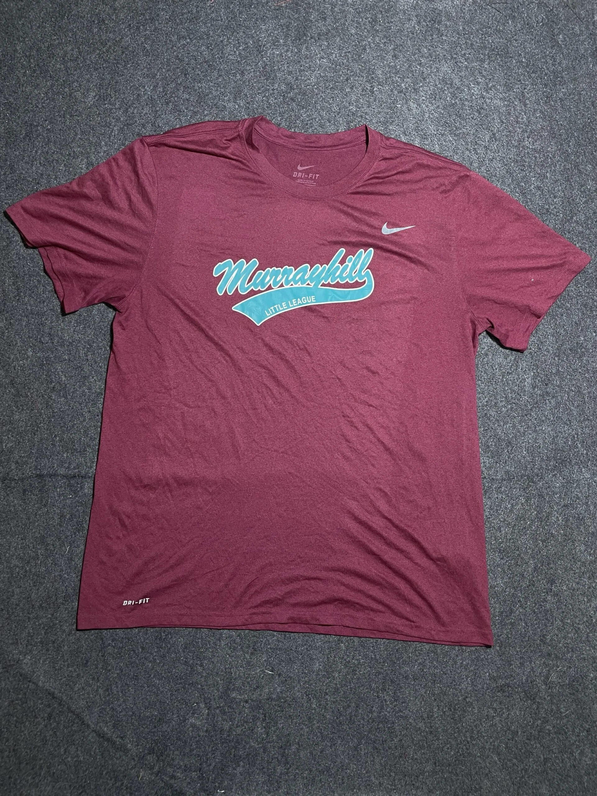 Nike Original Dri Fit Tshirt Dark Brown Xl