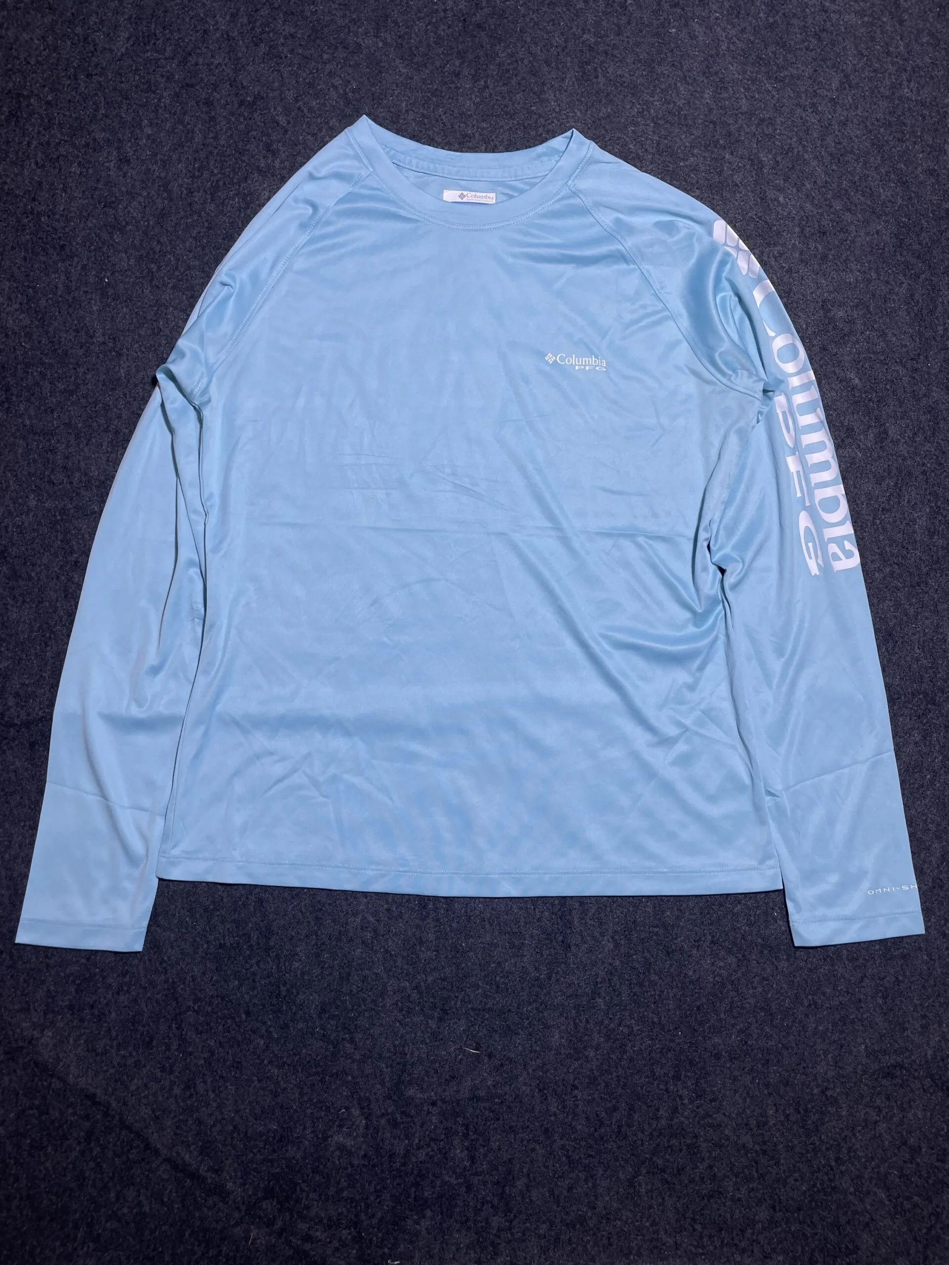 Columbia PFG Omni Shade Women’s Tshirt Sky Blue M