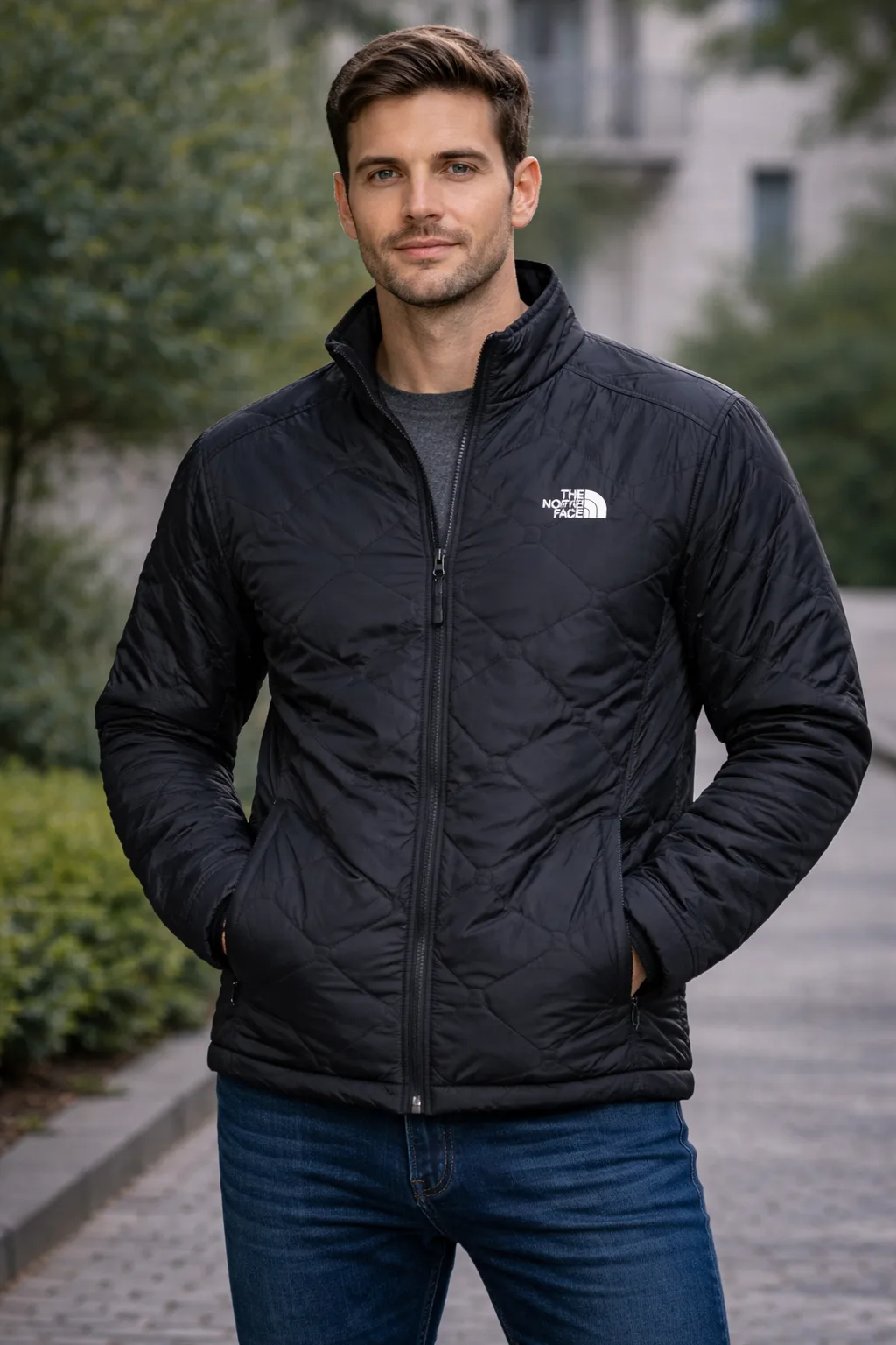 The North Face Puffer Winter Jacket Balck Unisex Small