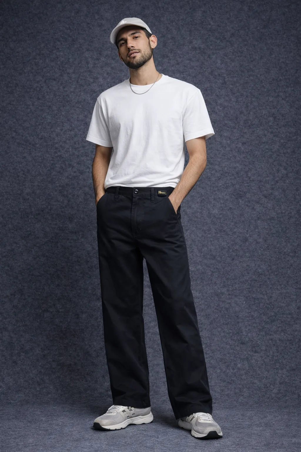 Lee Relaxed Fit Straight Leg Black Trousers (Wrinkle-Free) 34 |