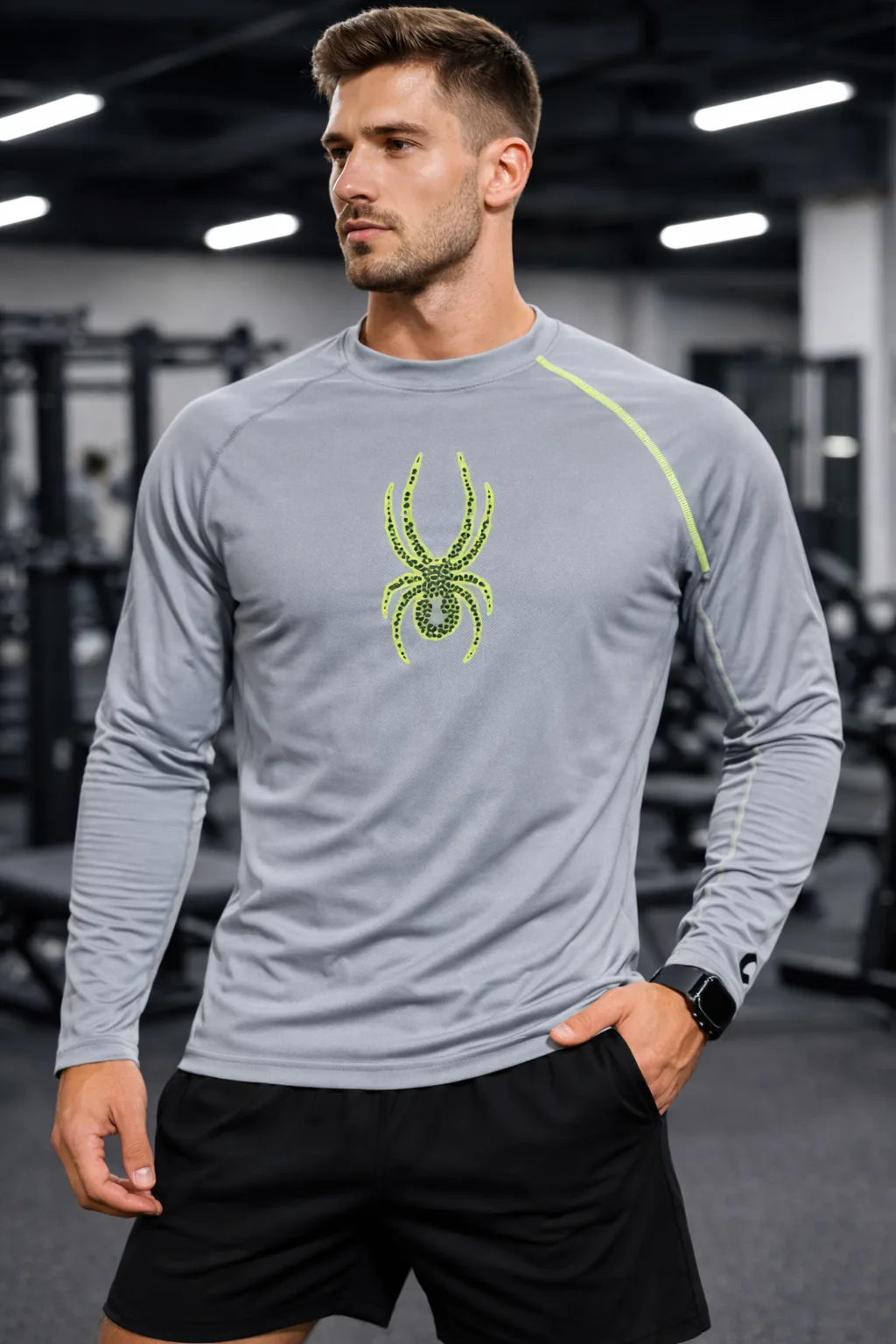 Spyder Original Compression Tshirt Grey M