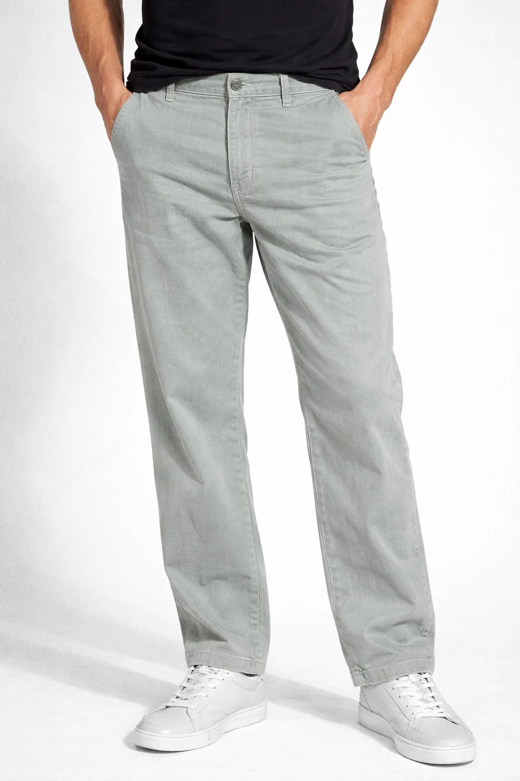 Ralph Lauren Lauren RL Olive Green Pants | Relaxed Straight Fit | Vintage Minimal Style | 28
