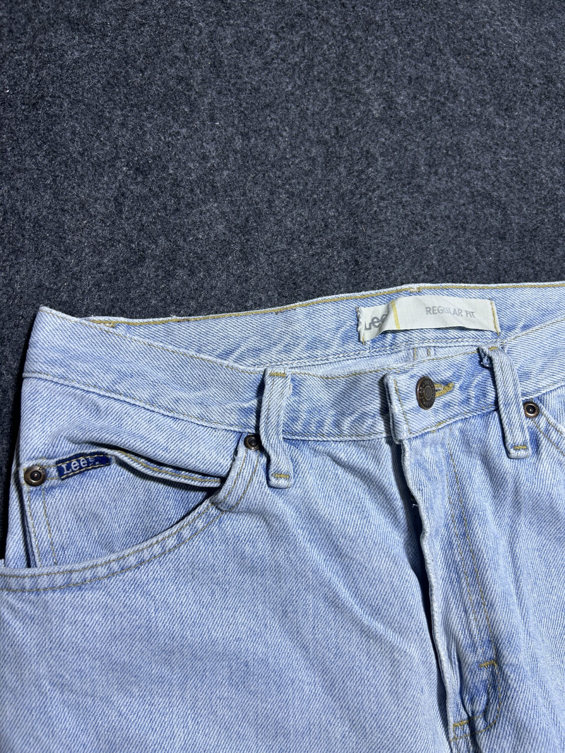 Lee Original Regular Fit Jeans Blue M