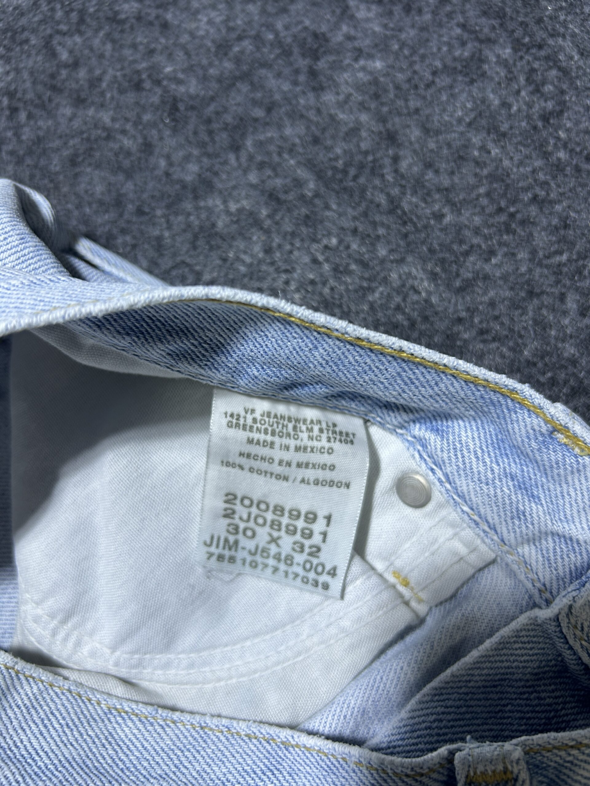 Lee Original Regular Fit Jeans Blue M