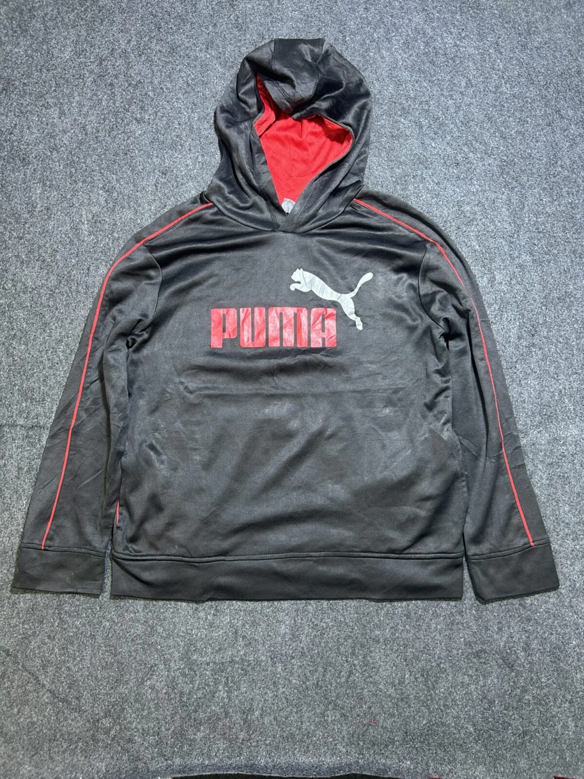 Puma original hooded T-shirt Black unisex
