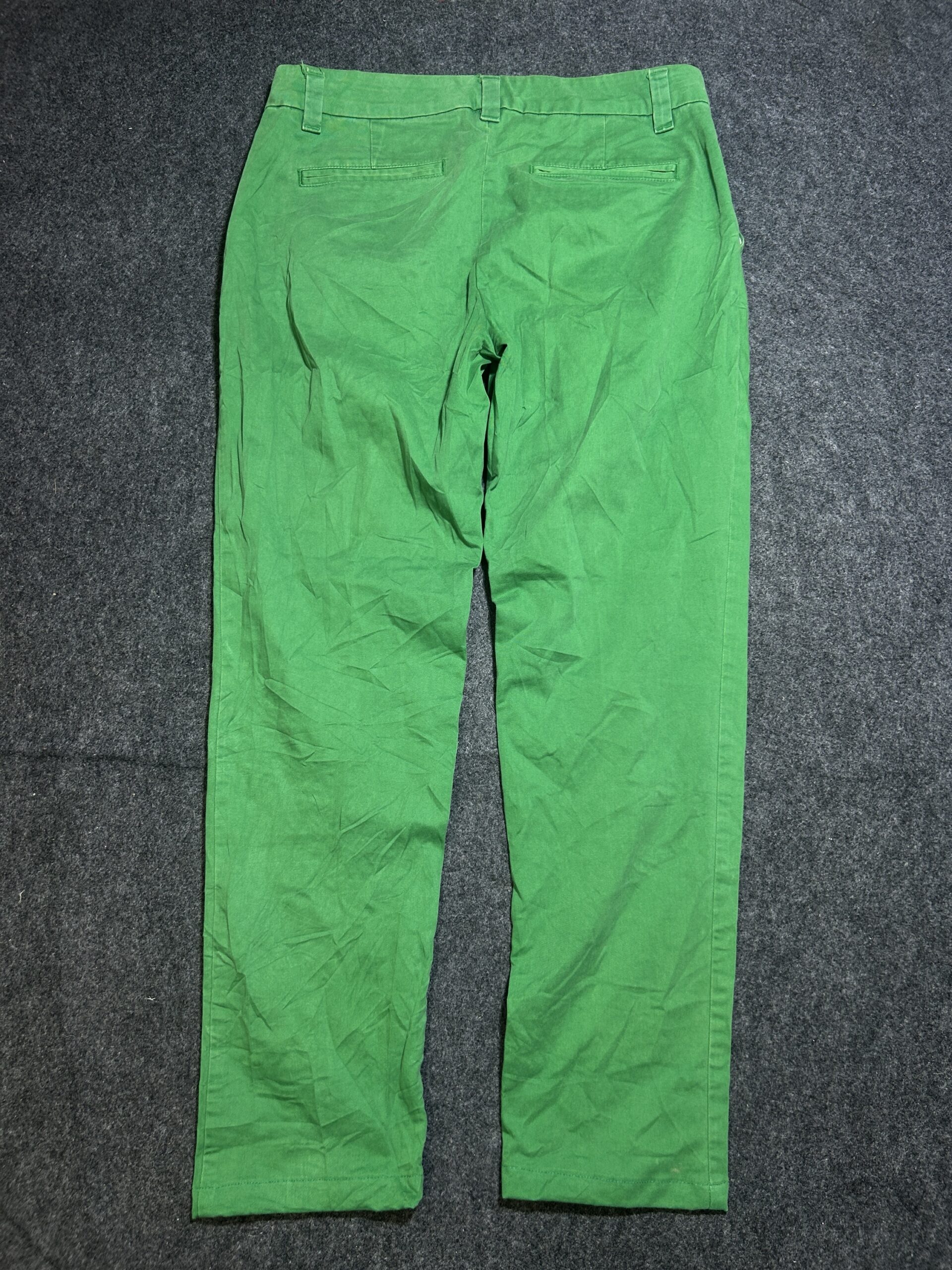 GAP Khakis Women’s Green Straight Fit Pants | Cotton Stretch | Size XS–S