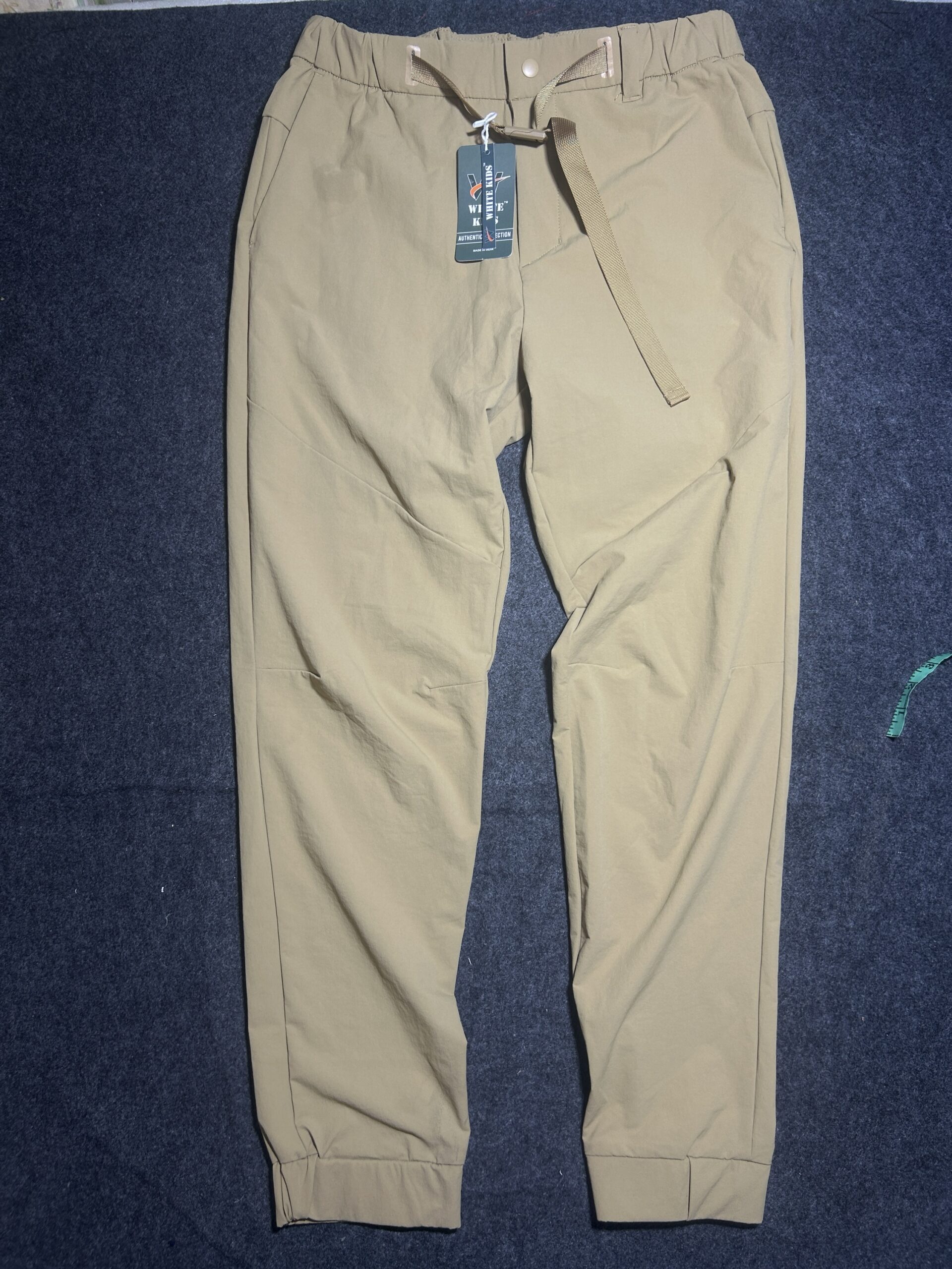 H&M Move Activewear Joggers | Beige | Lightweight Stretch | Size M | With Belt | 32