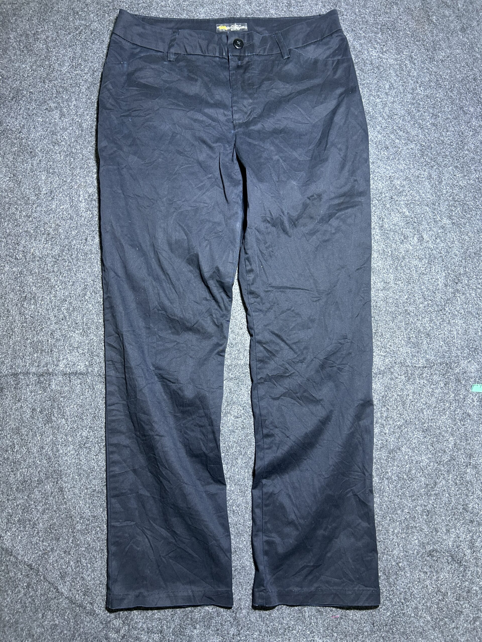 Lee Relaxed Fit Straight Leg Black Trousers (Wrinkle-Free) 34 |