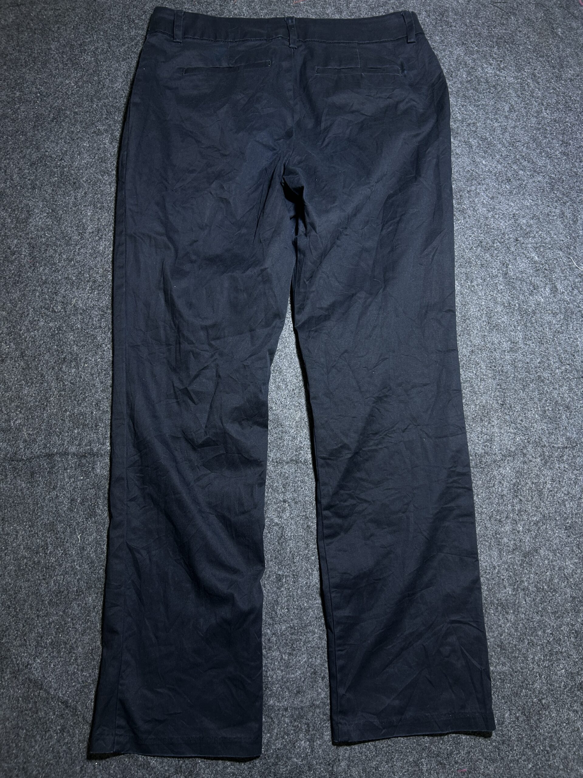 Lee Relaxed Fit Straight Leg Black Trousers (Wrinkle-Free) 34 |