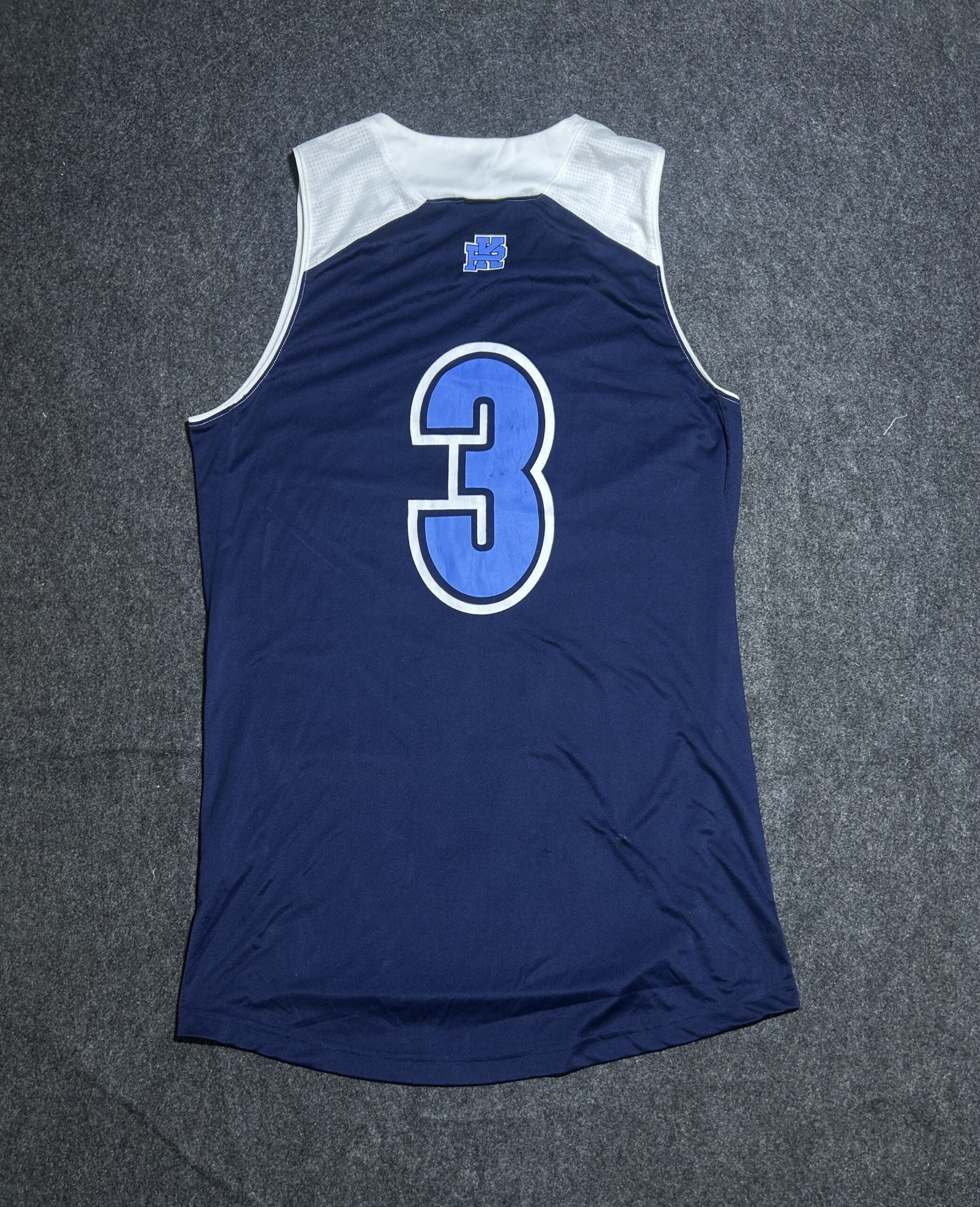 Adidas Basketball Jersey “Paul Kane 3” – Navy Blue | Size L | Premium Sportswear