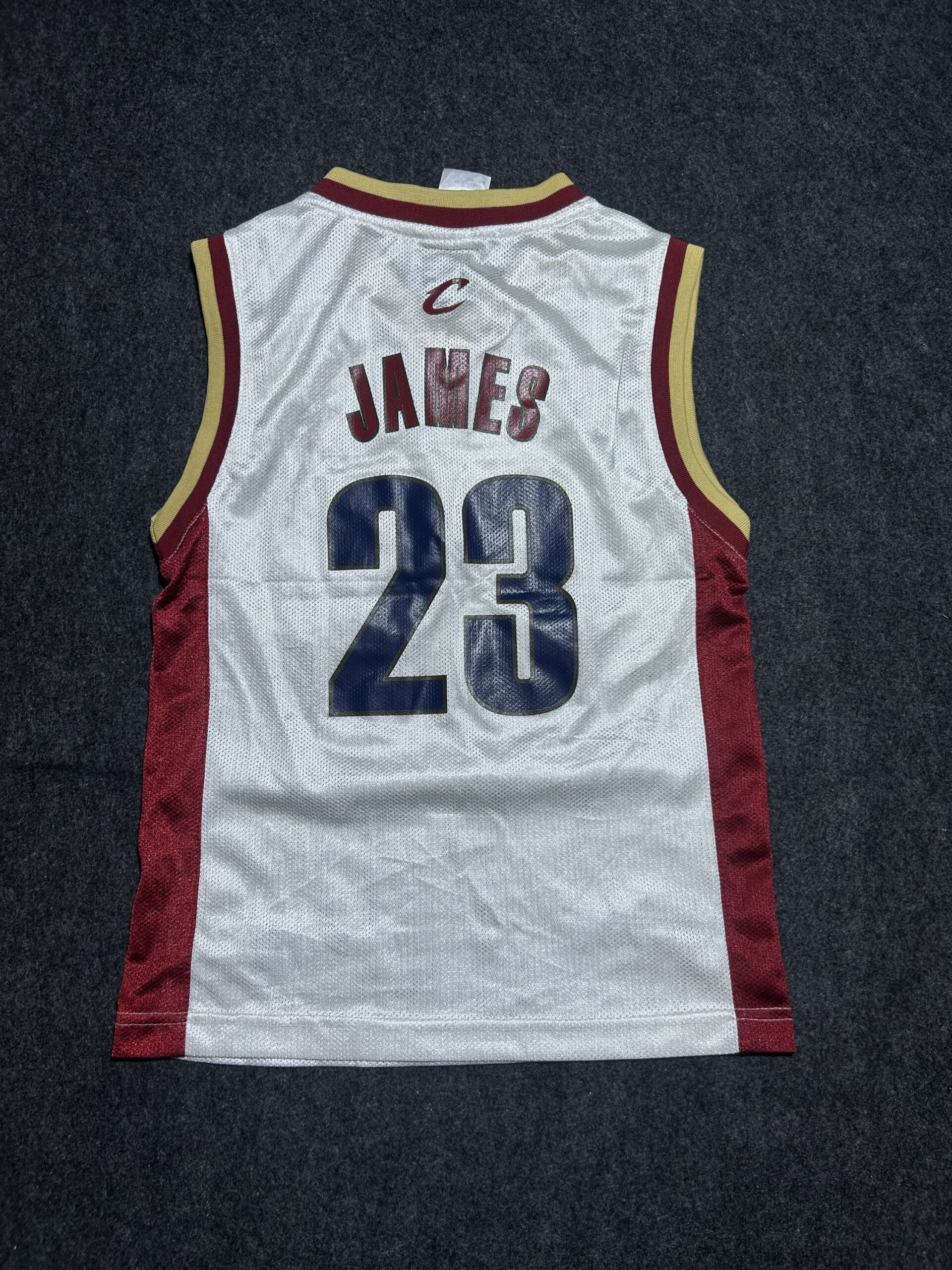 Cleveland Cavaliers #23 “James” NBA Jersey – White | Reebok | Size S