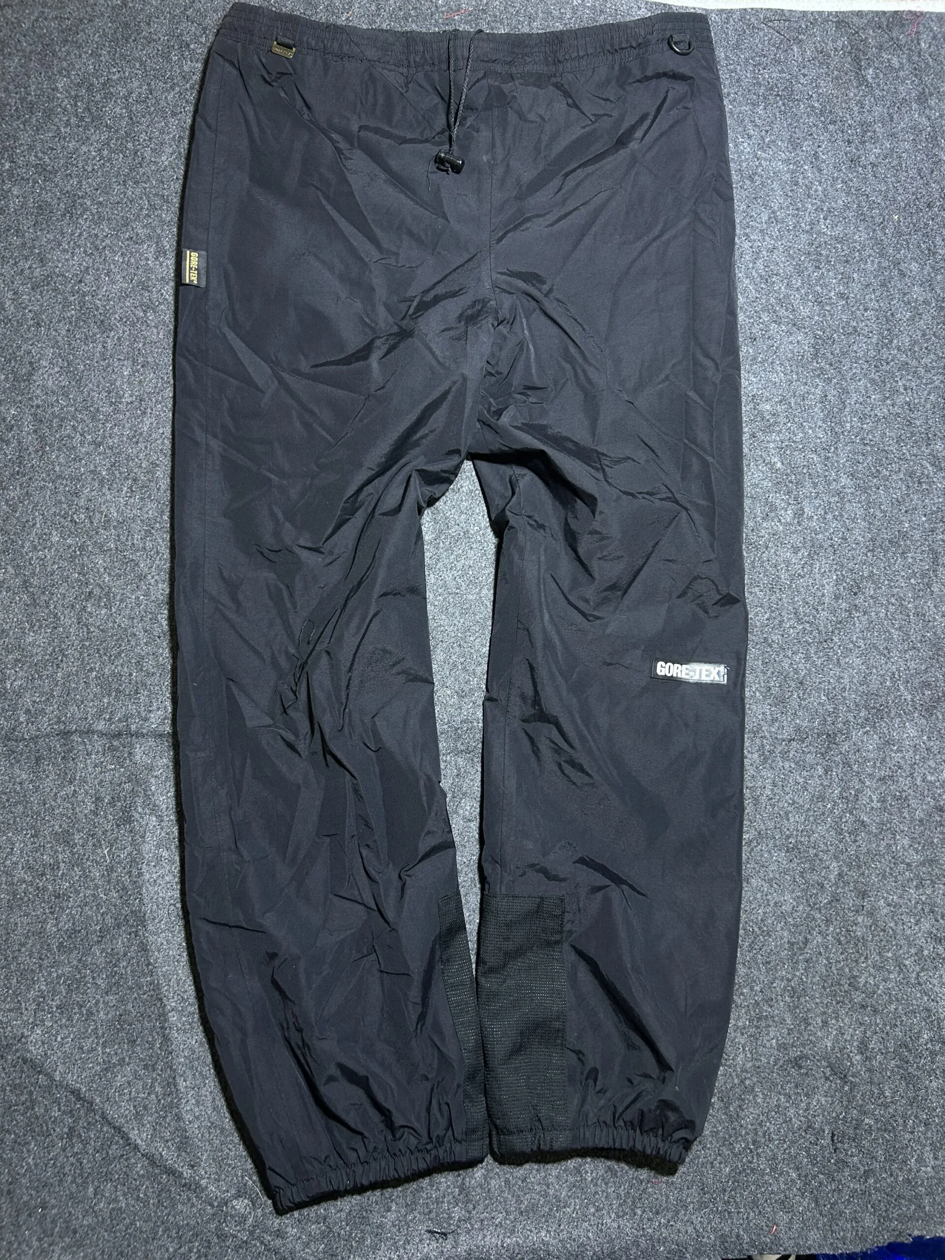 GORE-TEX Waterproof Windbreaker Outdoor Pant | Black  | Size XL | Unisex
