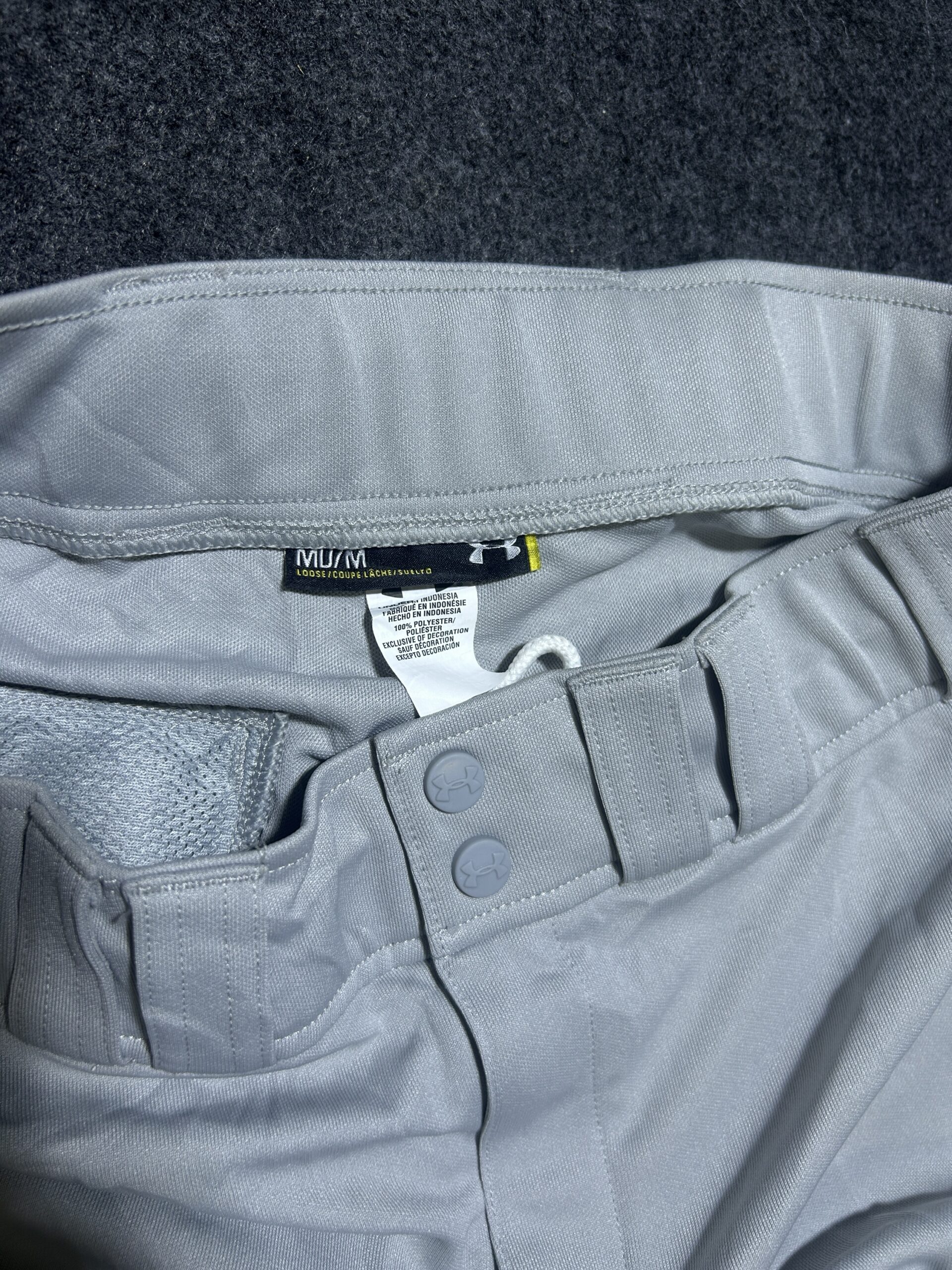 Under Armour Light Grey Performance Pants | Loose Fit | W34